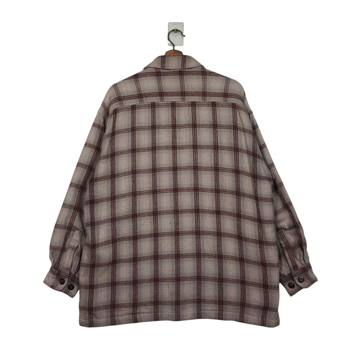 Flannel × Japanese Brand × Vintage Vintage Flannel Shirt Jacket Ralph Eton Tartan Design Check Size US M / EU 48-50 / 2 - 9 Thumbnail