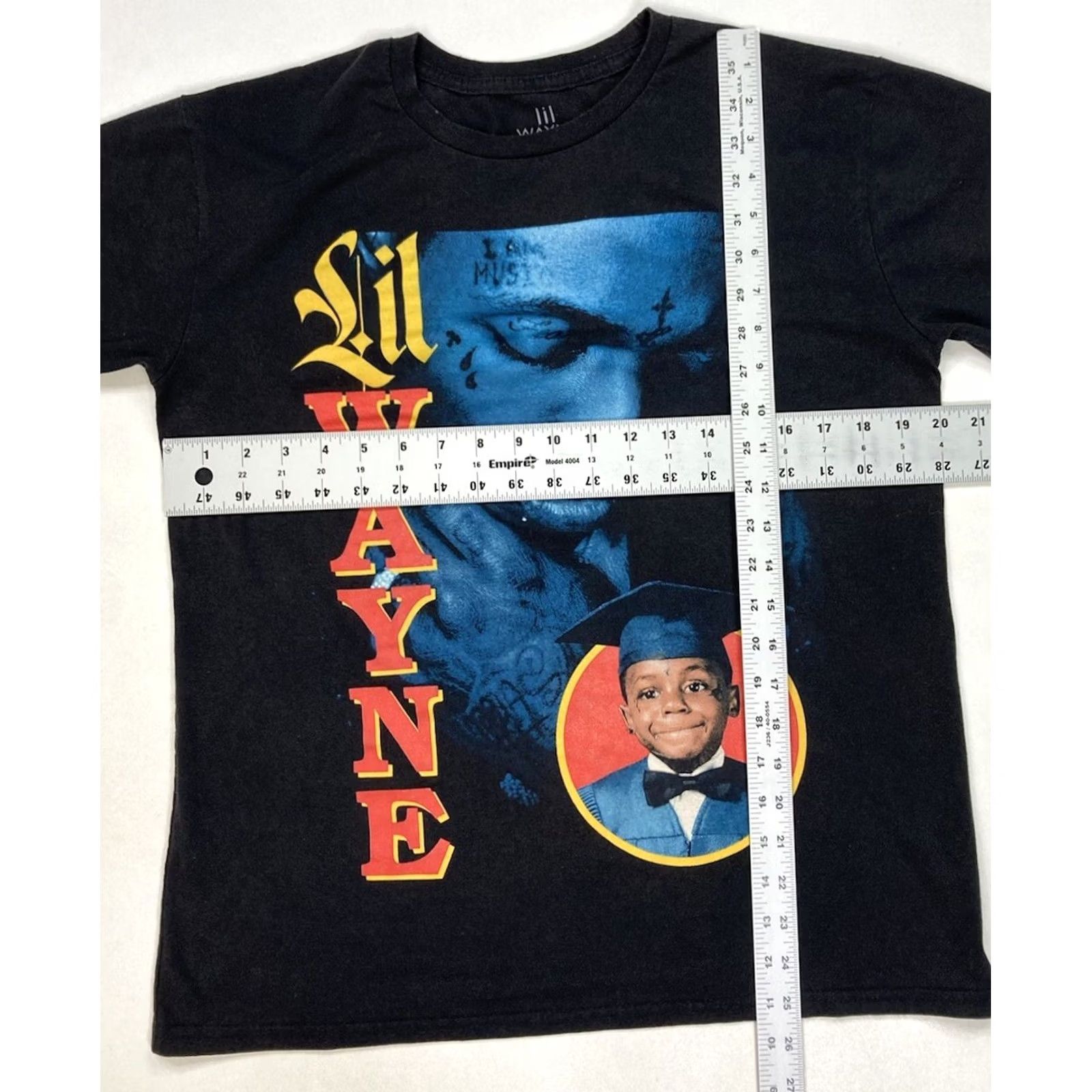 Vintage VINTAGE Lil Wayne Graphic T-shirt Women Medium Black Short Sleeve Music Size M / US 6-8 / IT 42-44 - 5 Thumbnail
