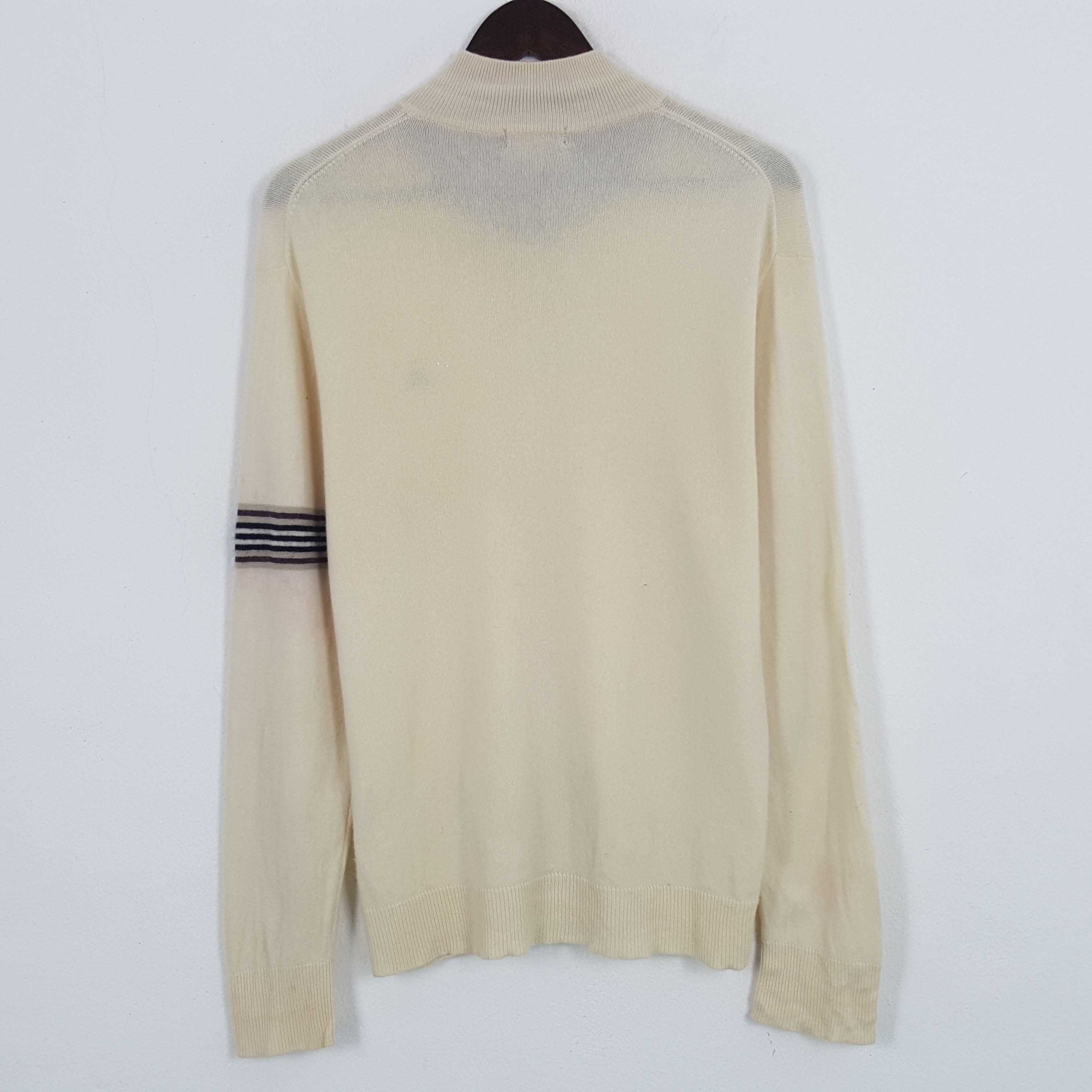 Burberry × Japanese Brand × Vintage Vintage Burberry Black Label Nova Check Zipper Sweatshirt Size US M / EU 48-50 / 2 - 3 Thumbnail