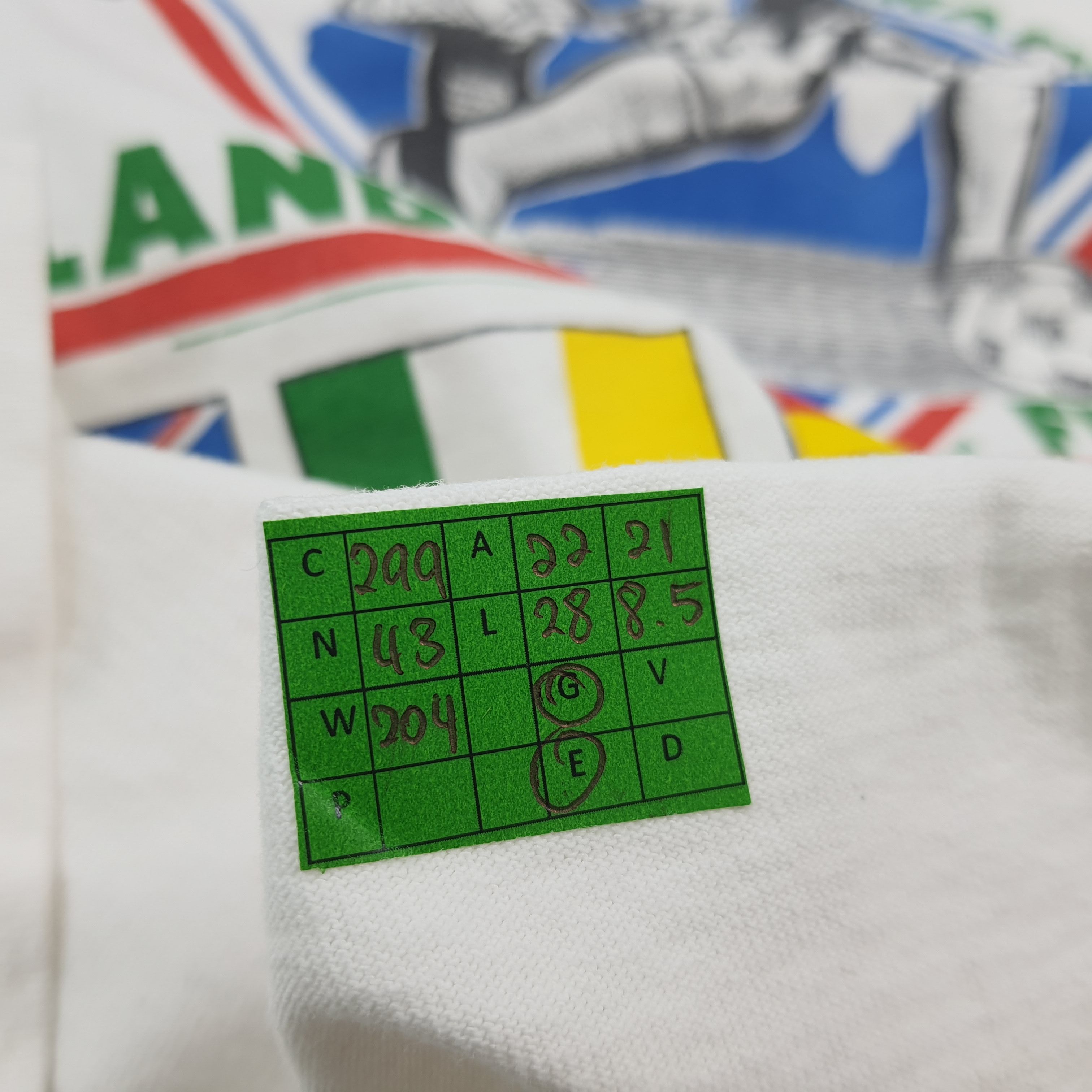 Vintage Vintage 90s World Soccer Orland Tournament Tshirt C299N43 Size US L / EU 52-54 / 3 - 7 Thumbnail