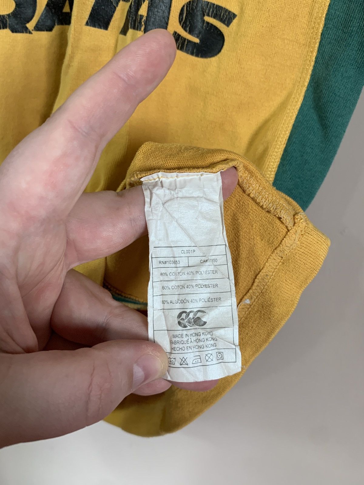 Canterbury of New Zealand × Vintage Australia Home Rugby Union Shirt Canterbury Jersey Size M Size US M / EU 48-50 / 2 - 13 Thumbnail
