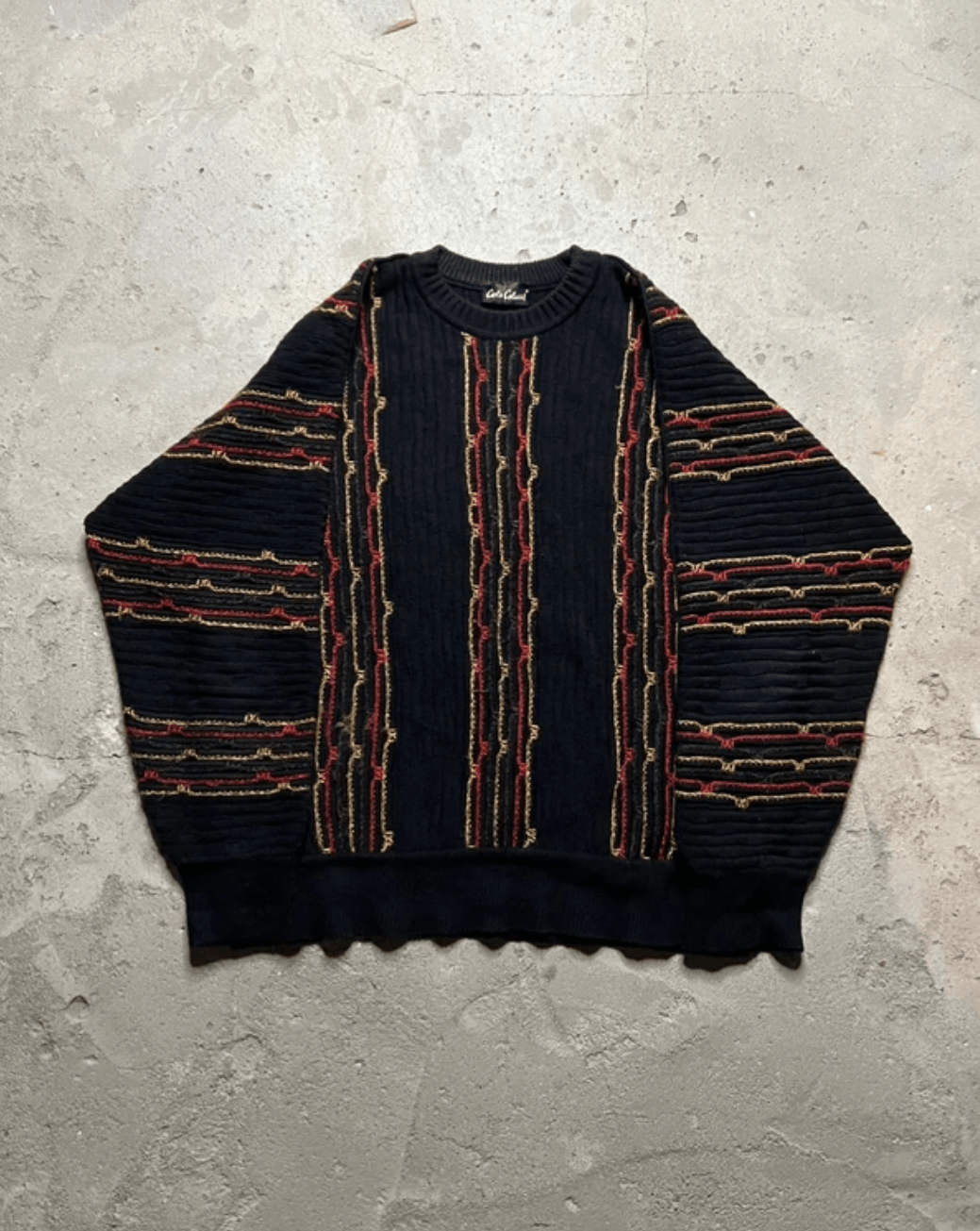 Carlo Colucci Vintage Carlo Colucci cable knit sweater Size US XL / EU 56 / 4 - 1 Thumbnail
