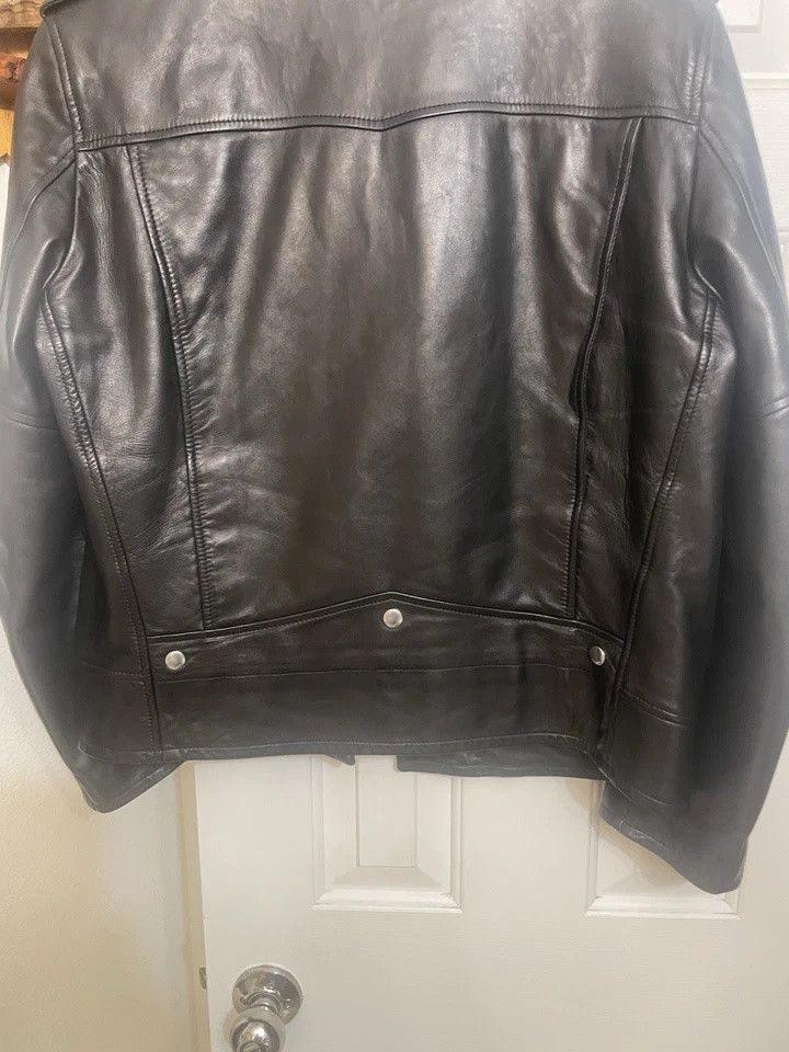 Saint Laurent Paris Saint Laurent Biker jacket 56 Size US XL / EU 56 / 4 - 6 Thumbnail