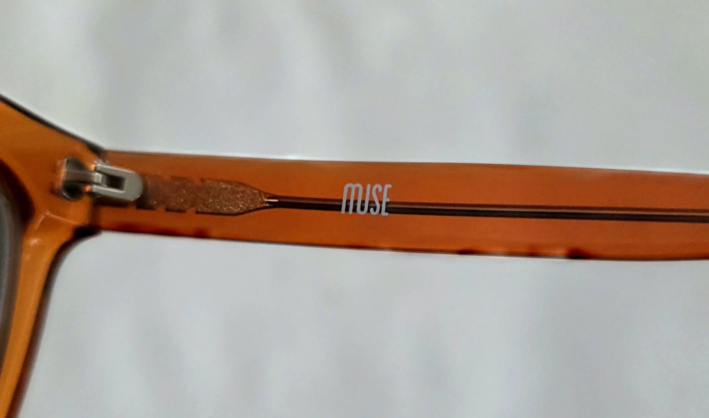 Other MUSE 32-000327 CLEAR BURNT SIENNA AUTHENTIC sunglasses Size ONE SIZE - 8 Thumbnail