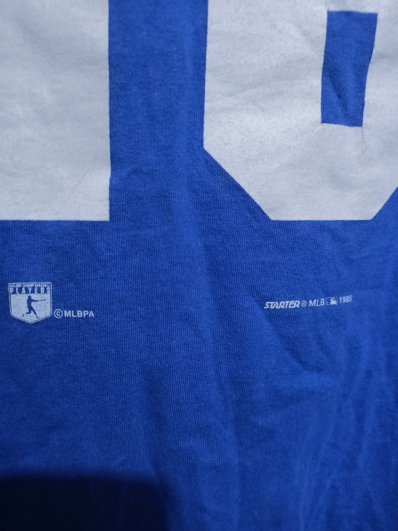 MLB × Starter Vintage mlb x dodgers x nomo x starter shirt Size US L / EU 52-54 / 3 - 6 Thumbnail