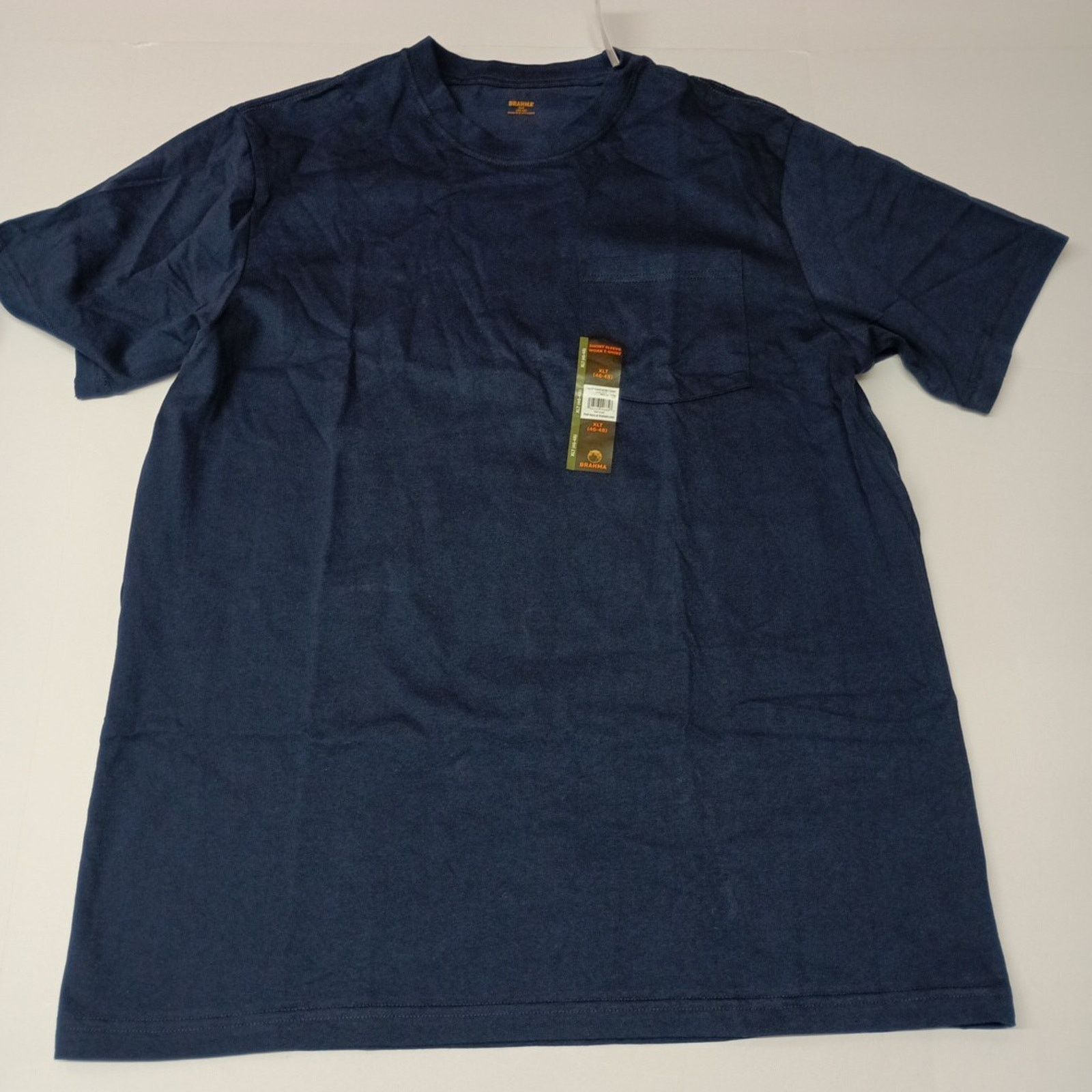 Other 2 Brahma Core Work T-Shirt XLT 46-48 Blue, Gray Pocket Tee Size US XL / EU 56 / 4 - 9 Thumbnail