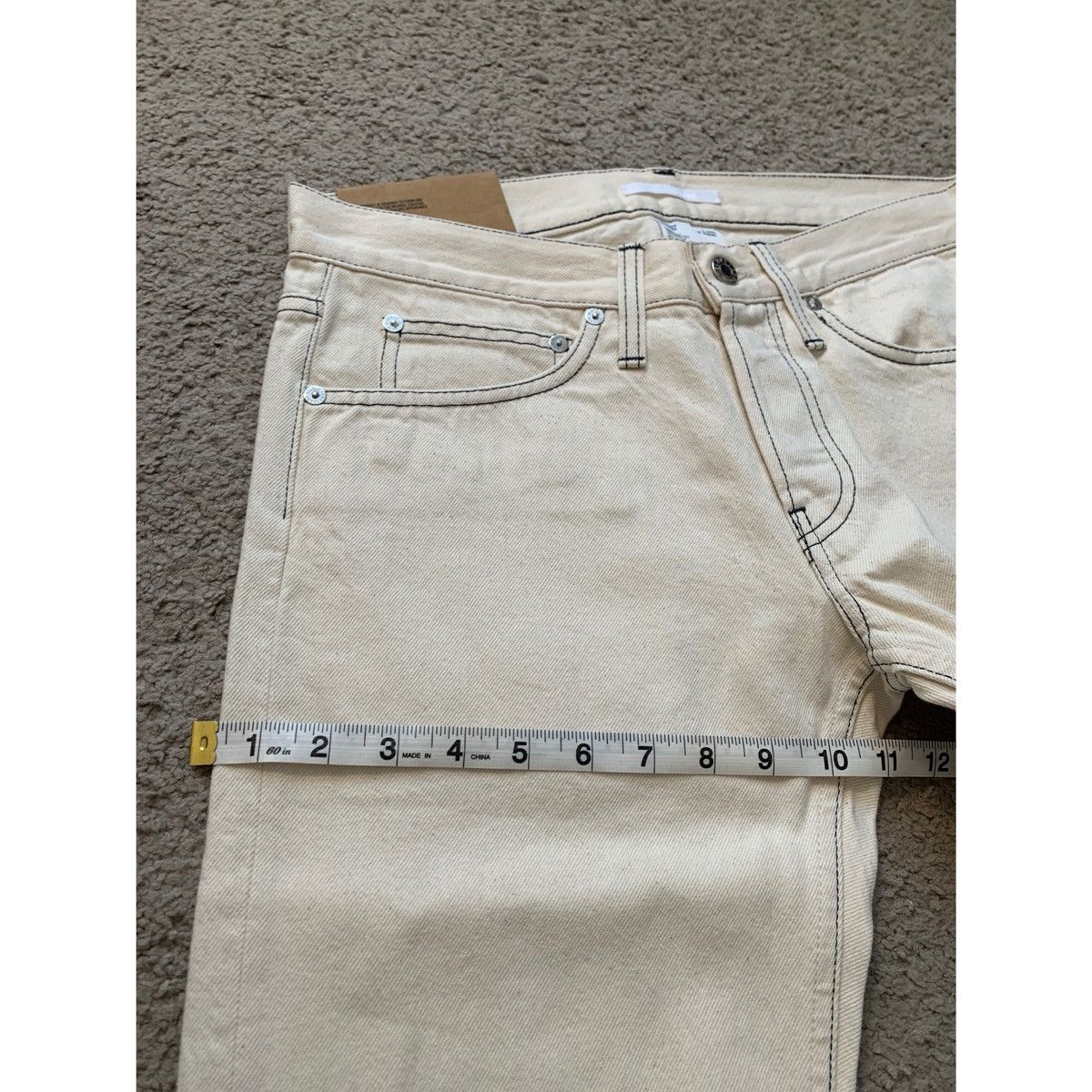 Helmut Lang HELMUT LANG MASC LO DRAINPIPE JEANS Size US 29 - 7 Thumbnail