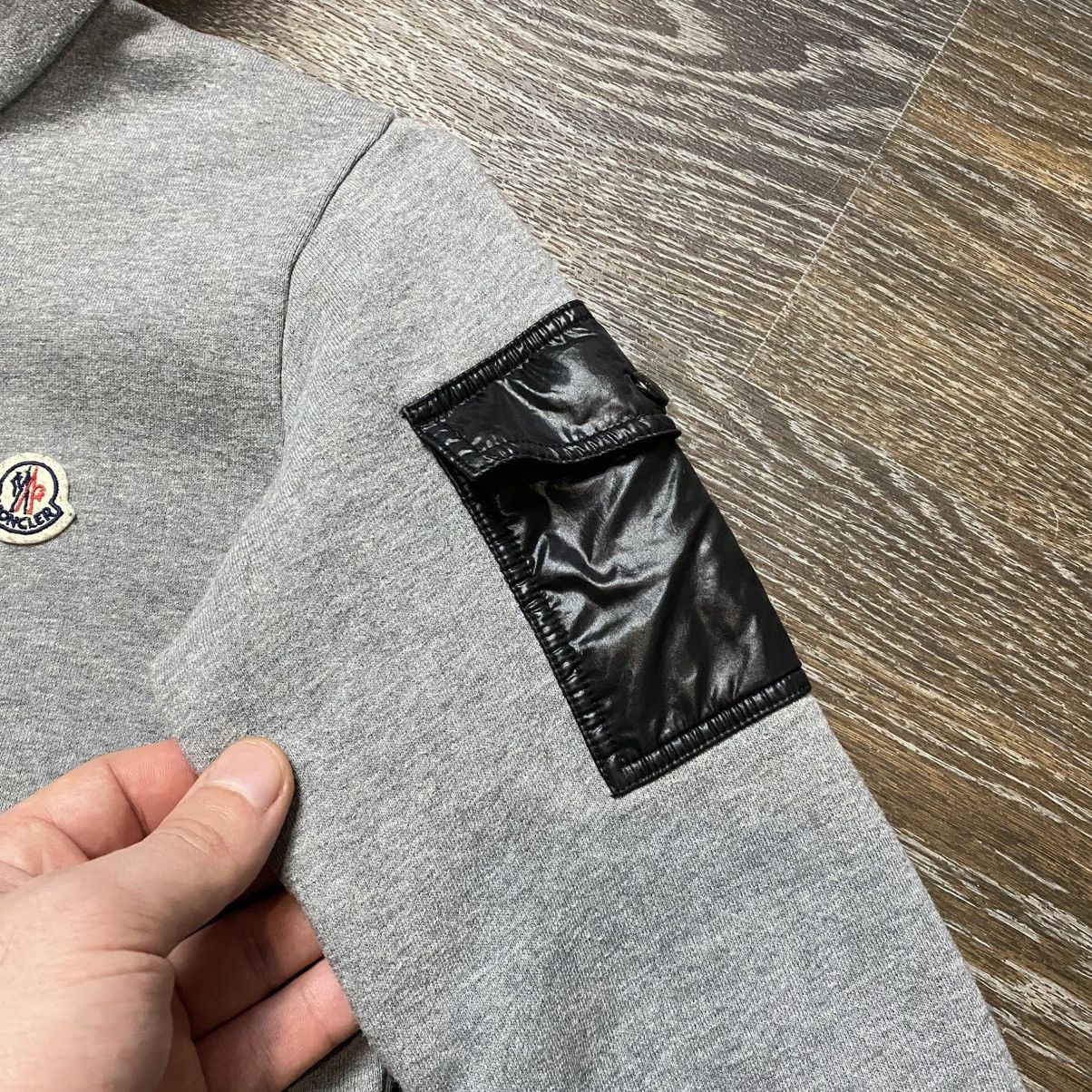 Moncler Moncler Nylon Pocket Zip Up Hoodie 12 anni 152 Size XS / US 0-2 / IT 36-38 - 5 Thumbnail