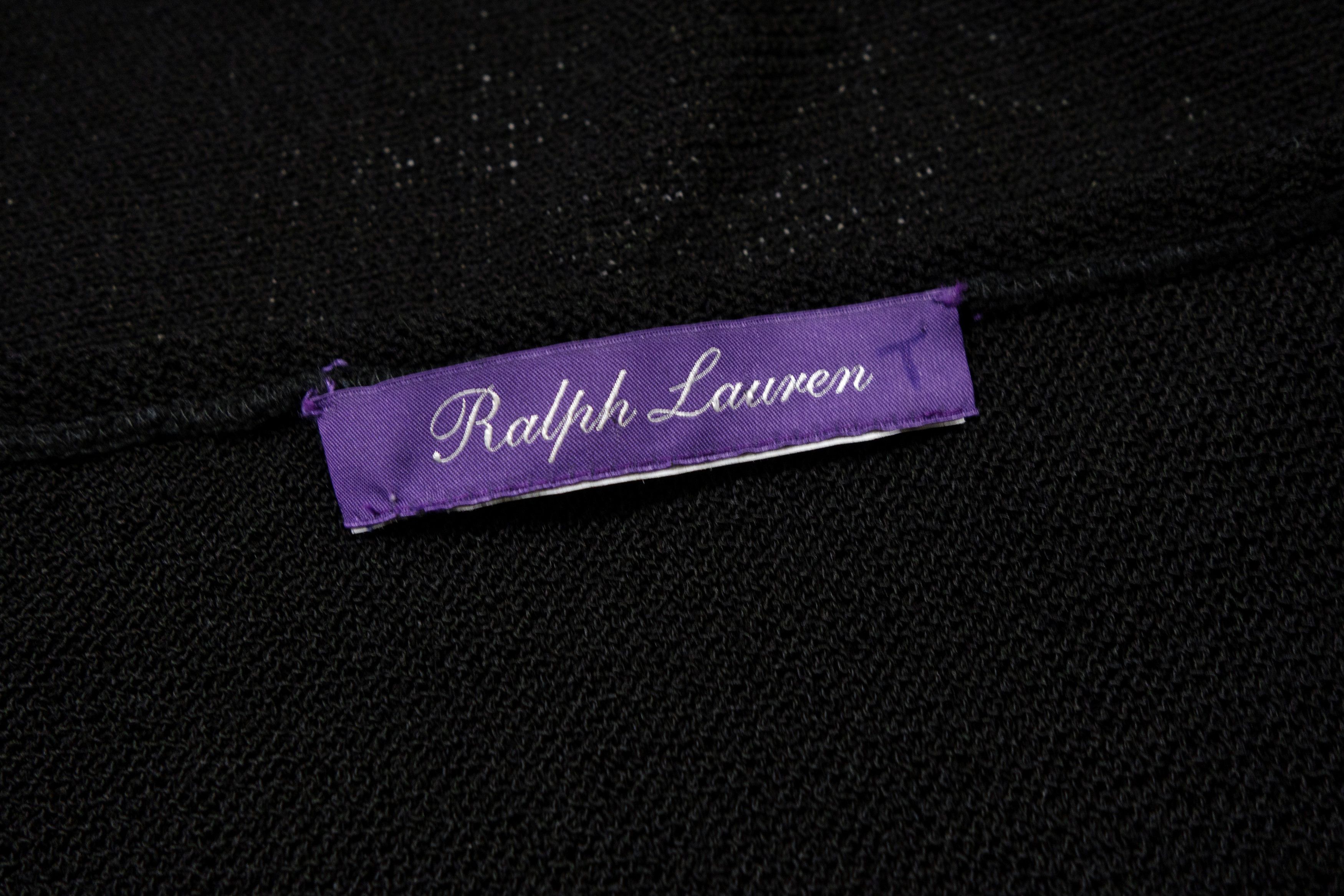 Ralph Lauren Purple Label Knit Tie-Front Wrap Cardigan Size S / US 4 / IT 40 - 7 Thumbnail