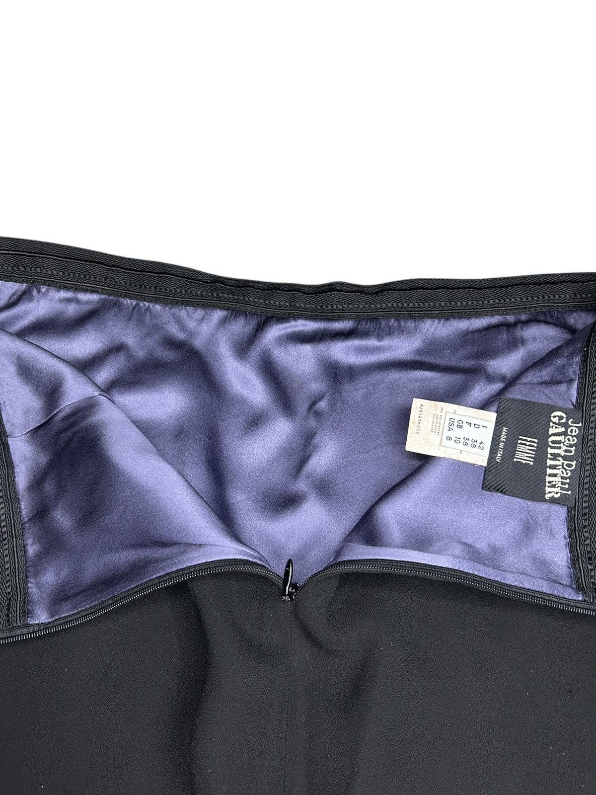 Jean Paul Gaultier 00s Bow Detail Skirt Size 28" / US 6 / IT 42 - 8 Thumbnail