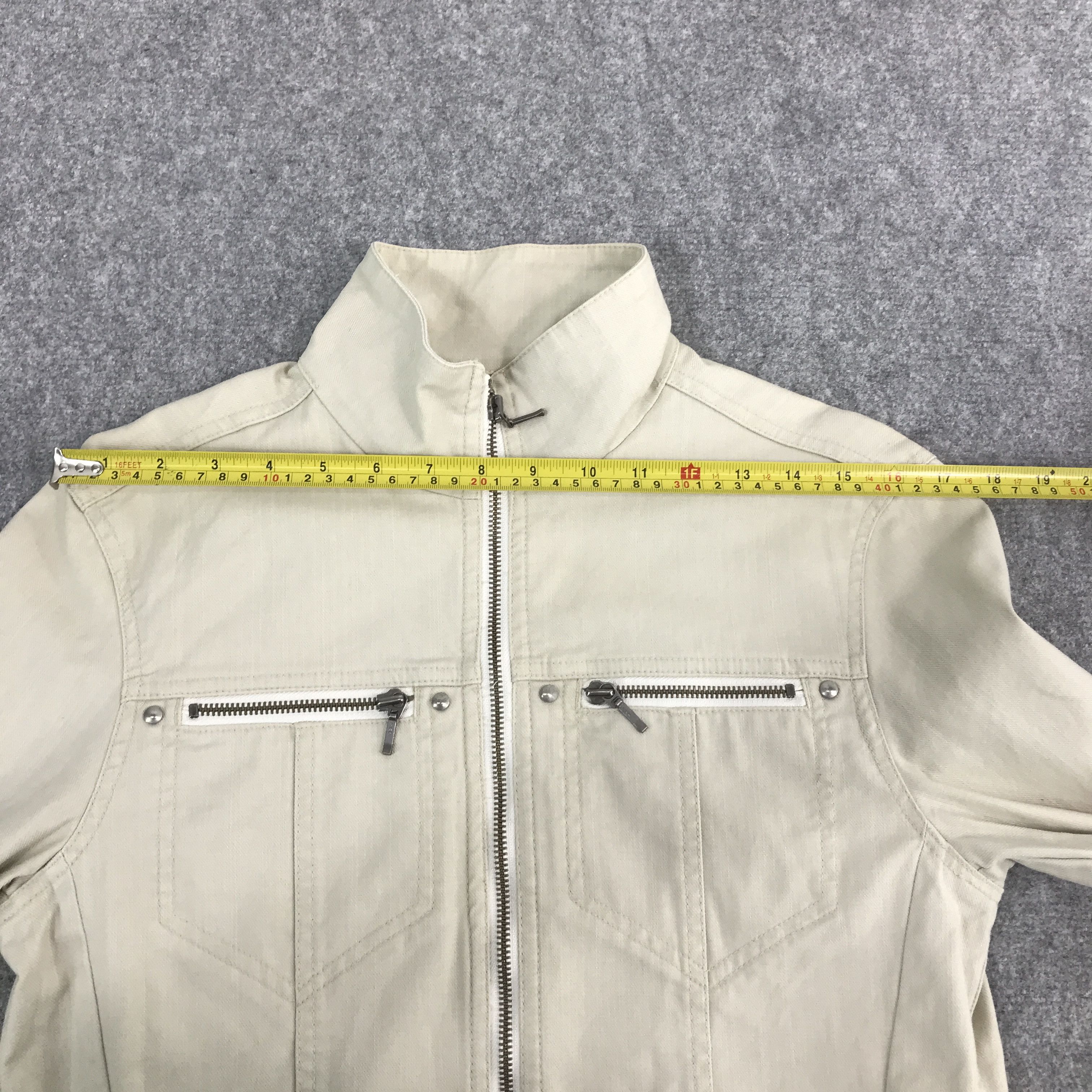 Japanese Brand punk morgan homme zipper jacket Size US L / EU 52-54 / 3 - 8 Thumbnail