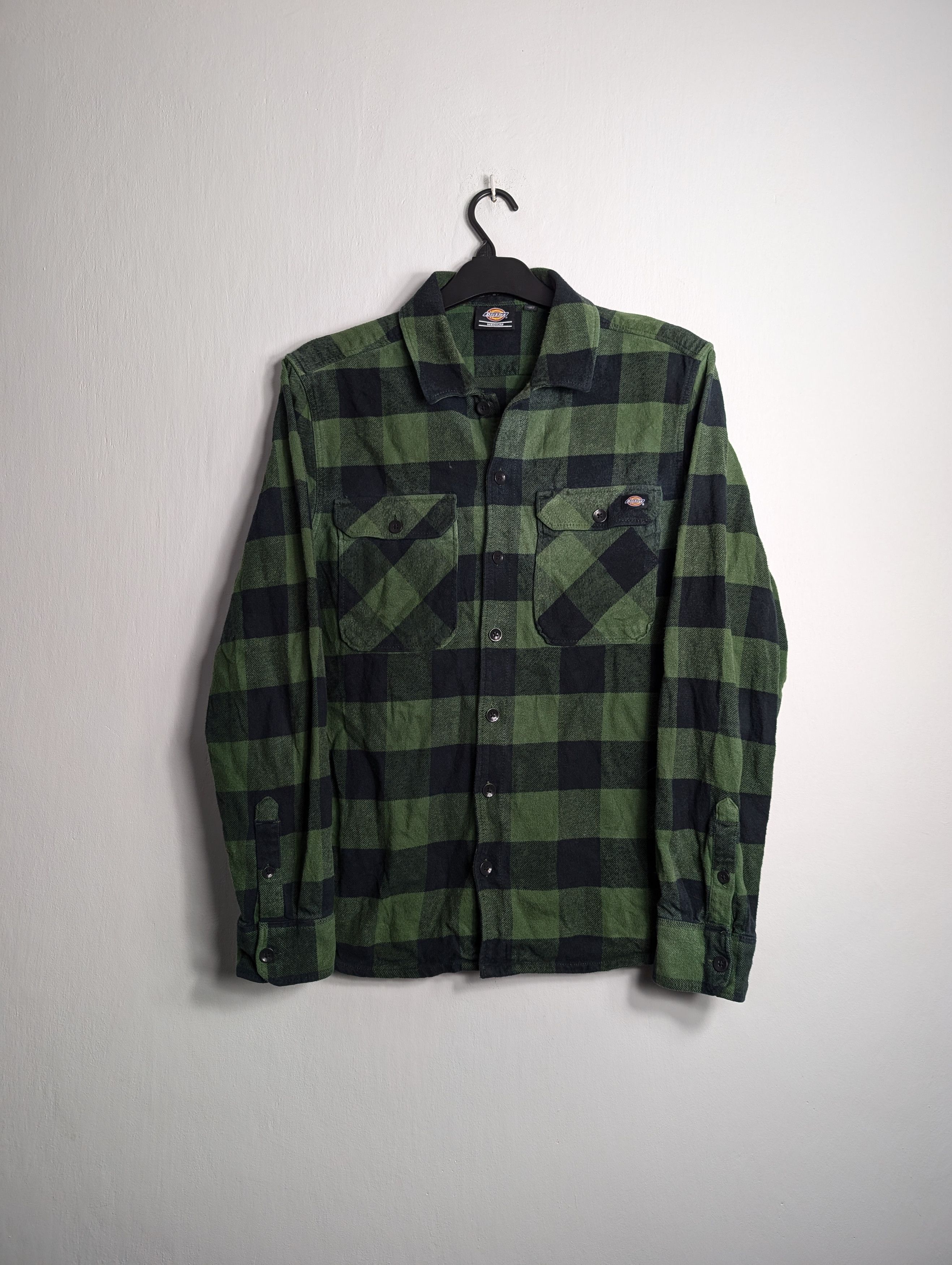 Dickies Dickies Black White Flannel Shirt Skate Size US M / EU 48-50 / 2 - 1 Thumbnail