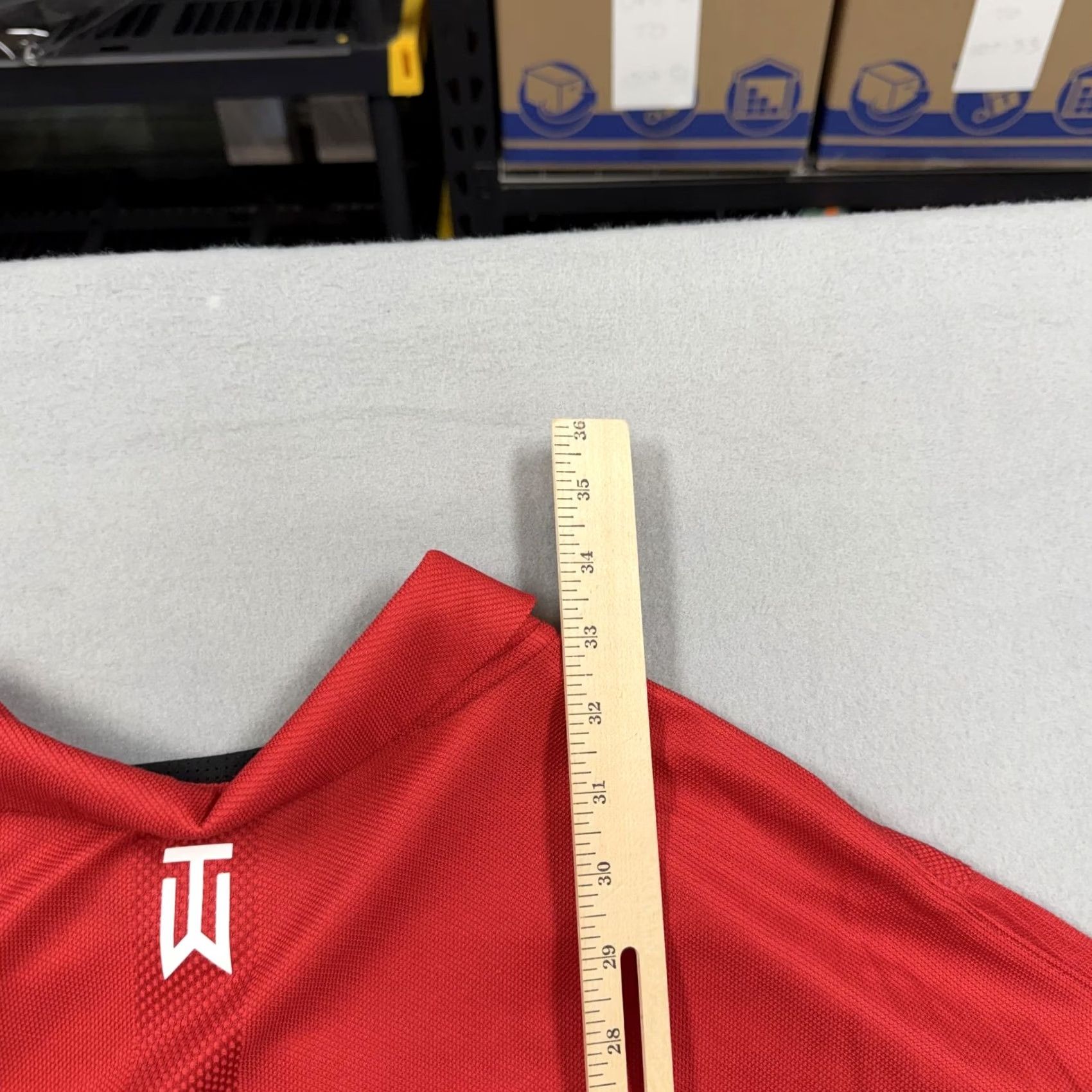 Nike Nike Tiger Woods Polo Shirt Mens XL Red Dri-FIT ADV Golf Short Sleeve Jersey Solid Nike Dri-FIT Size US XL / EU 56 / 4 - 7 Thumbnail