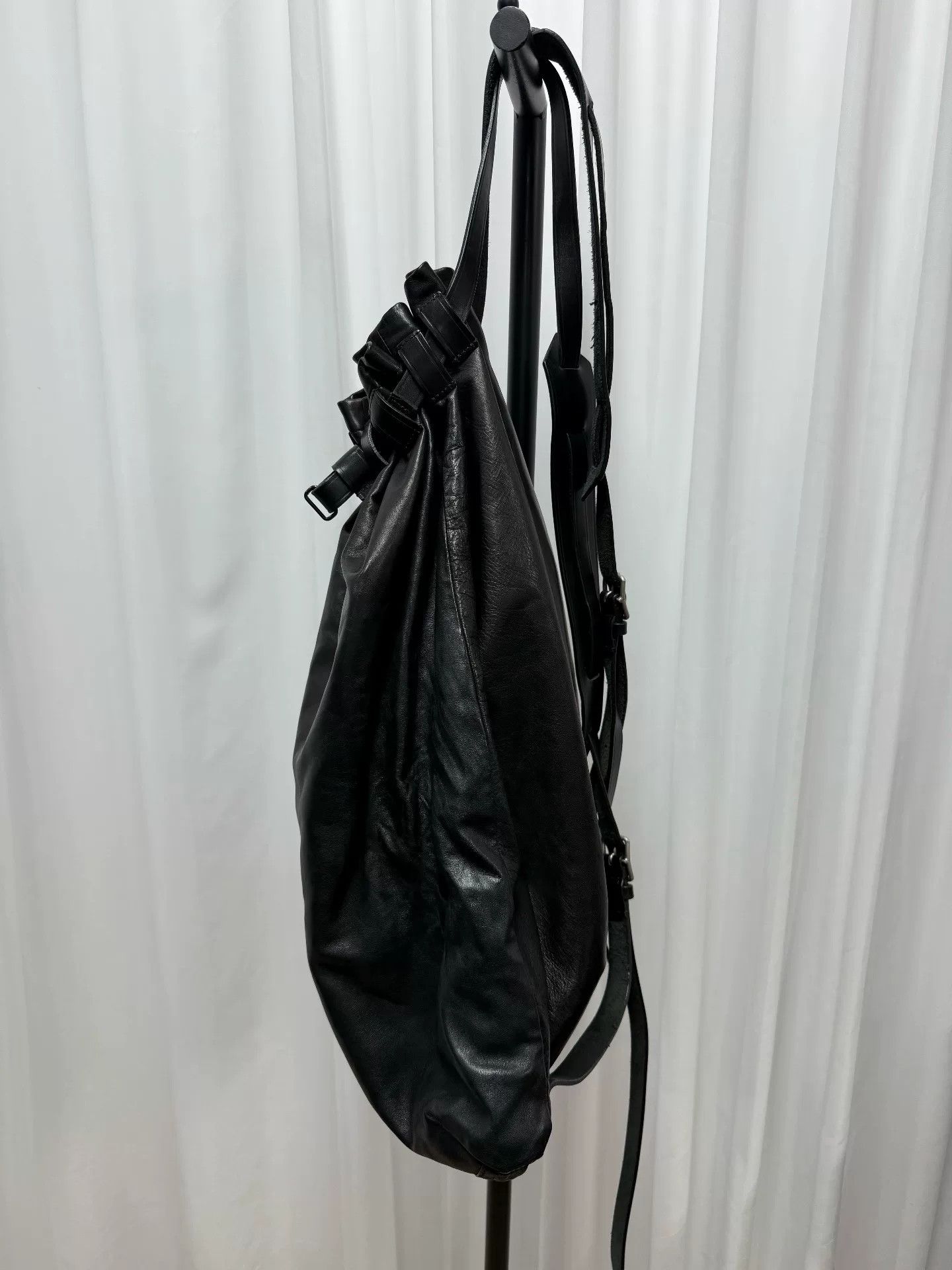 Yohji Yamamoto yohji yamamoto leather backpack for men Size ONE SIZE - 1 Thumbnail