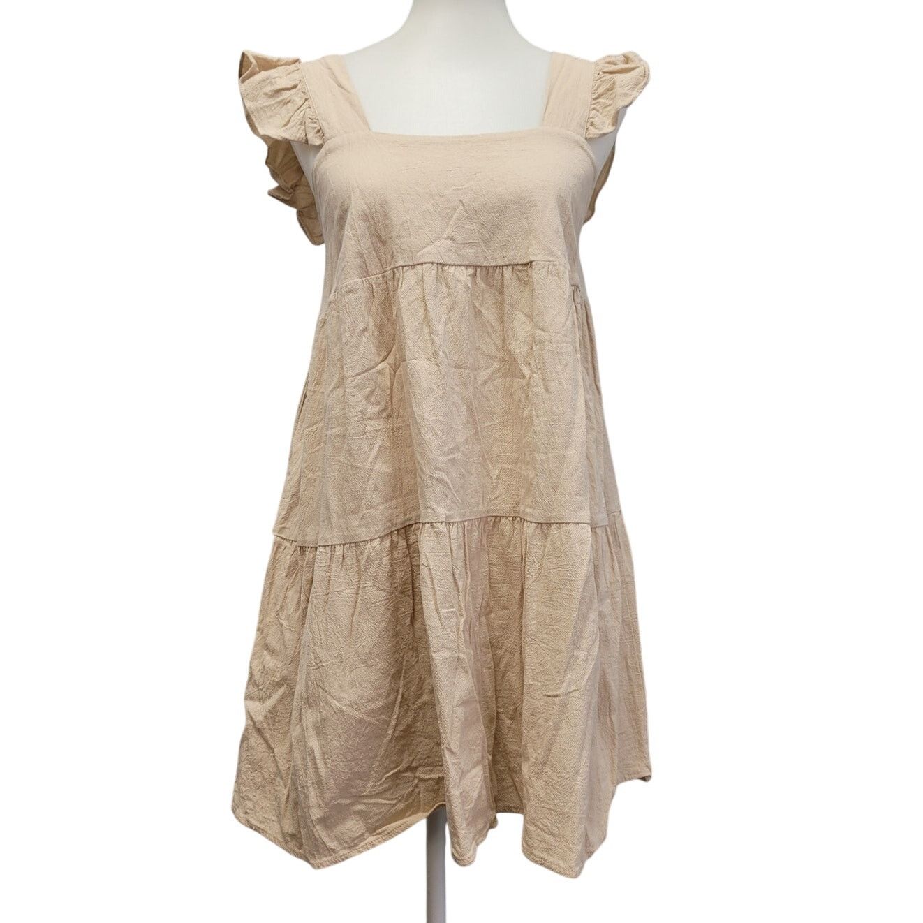 Shein Shein Womens Size 6 Polyester Tiered A Line Prairie Dress Size M / US 6-8 / IT 42-44 - 1 Thumbnail