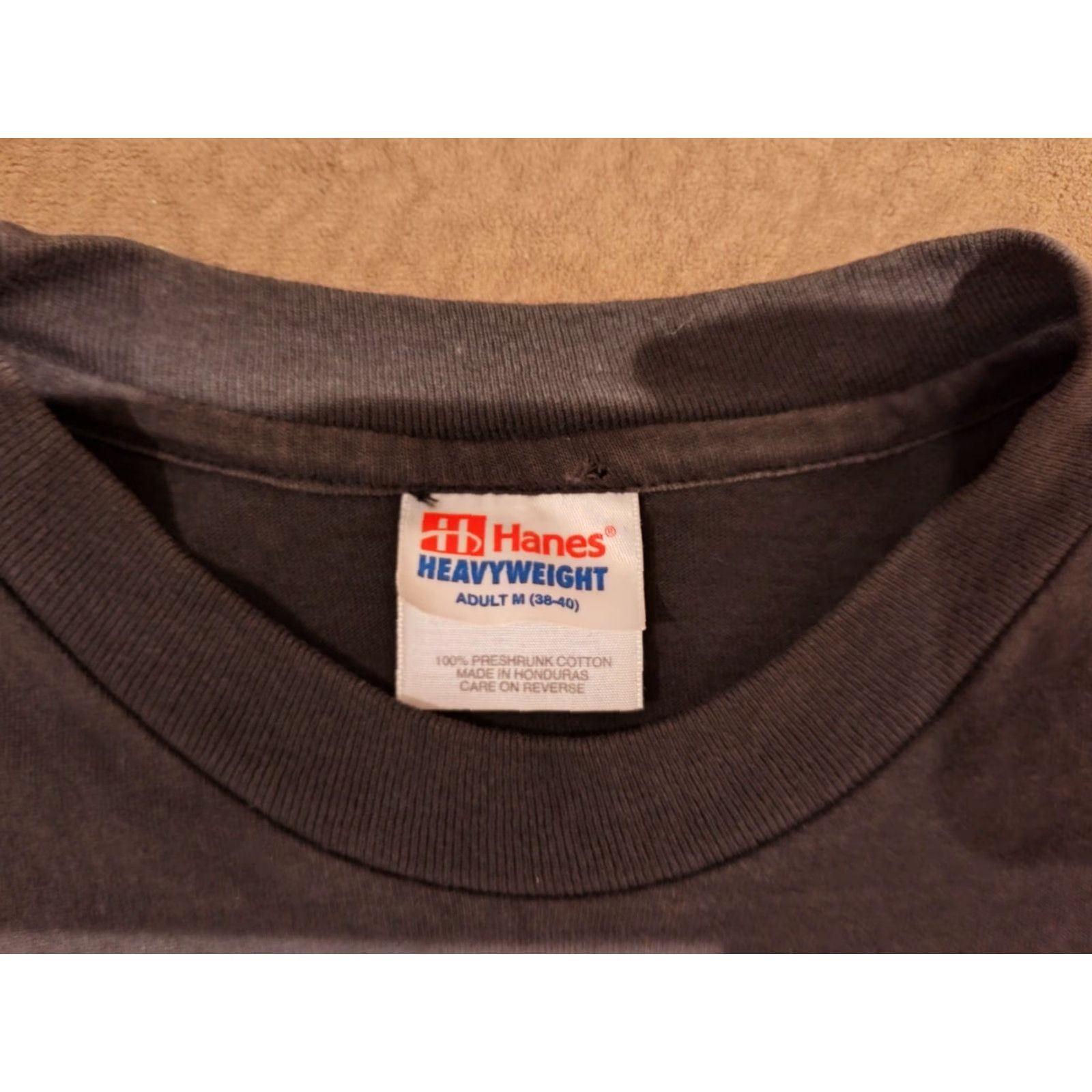 Hanes VINTAGE Halloween Pumpkins Ribbon Bow T-Shirt Men Size M Black 90s Hanes Short Sleeve Size US M / EU 48-50 / 2 - 5 Thumbnail