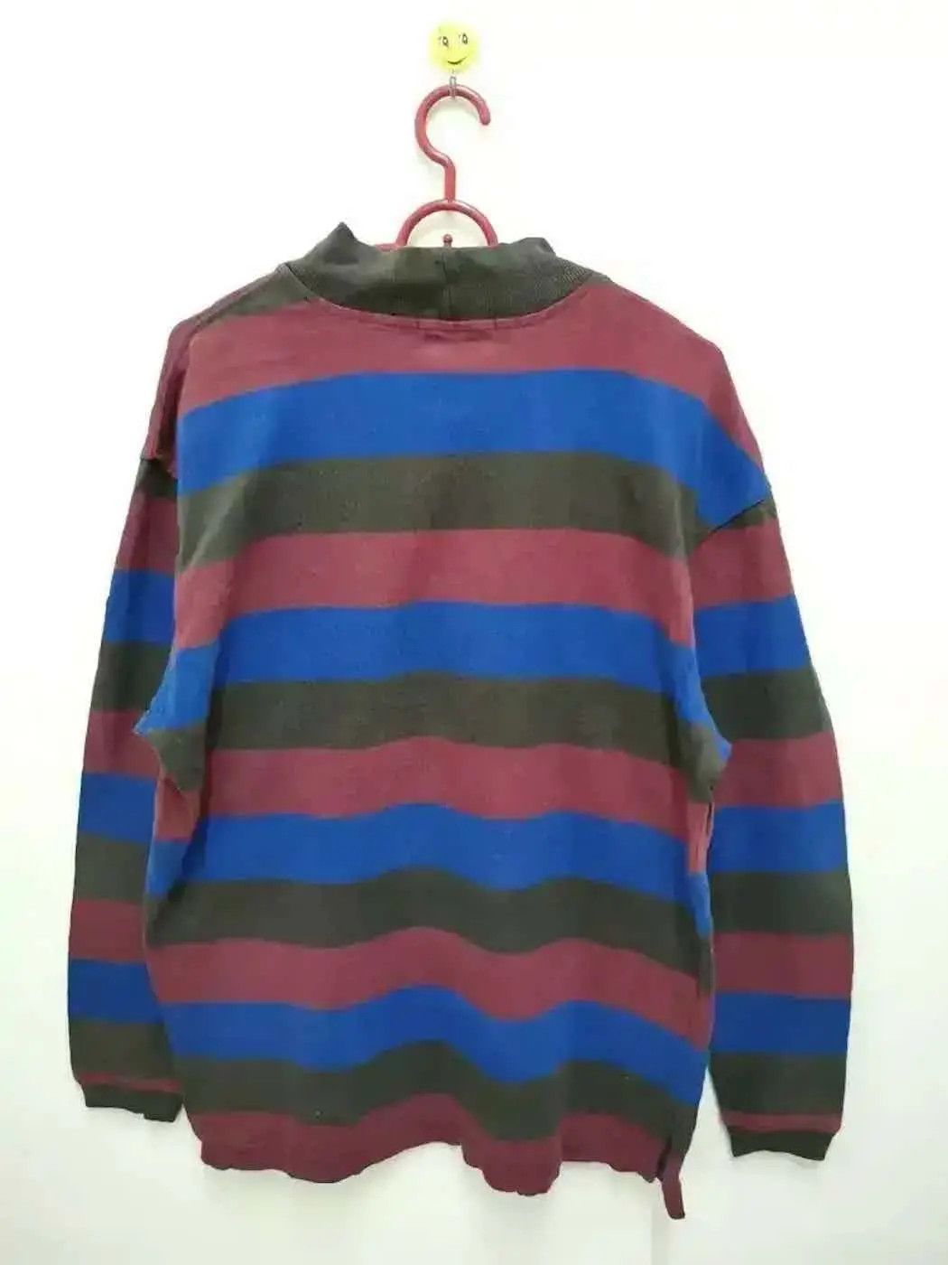 Vintage Vintage Life Tools Multicoloured Stripe Sweatshirt Size US L / EU 52-54 / 3 - 1 Thumbnail