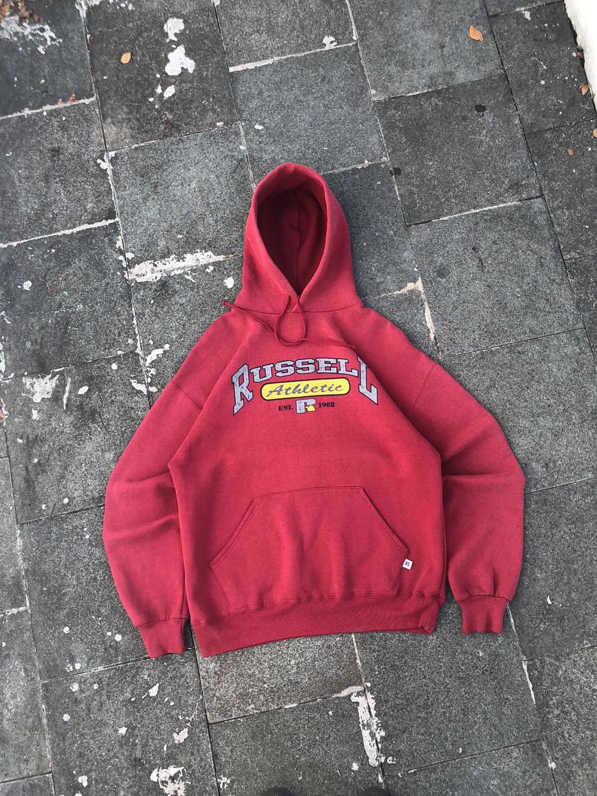 Russell Athletic Final Drop! Vintage Russell Athletic Hoodie Size US L / EU 52-54 / 3 - 1 Thumbnail