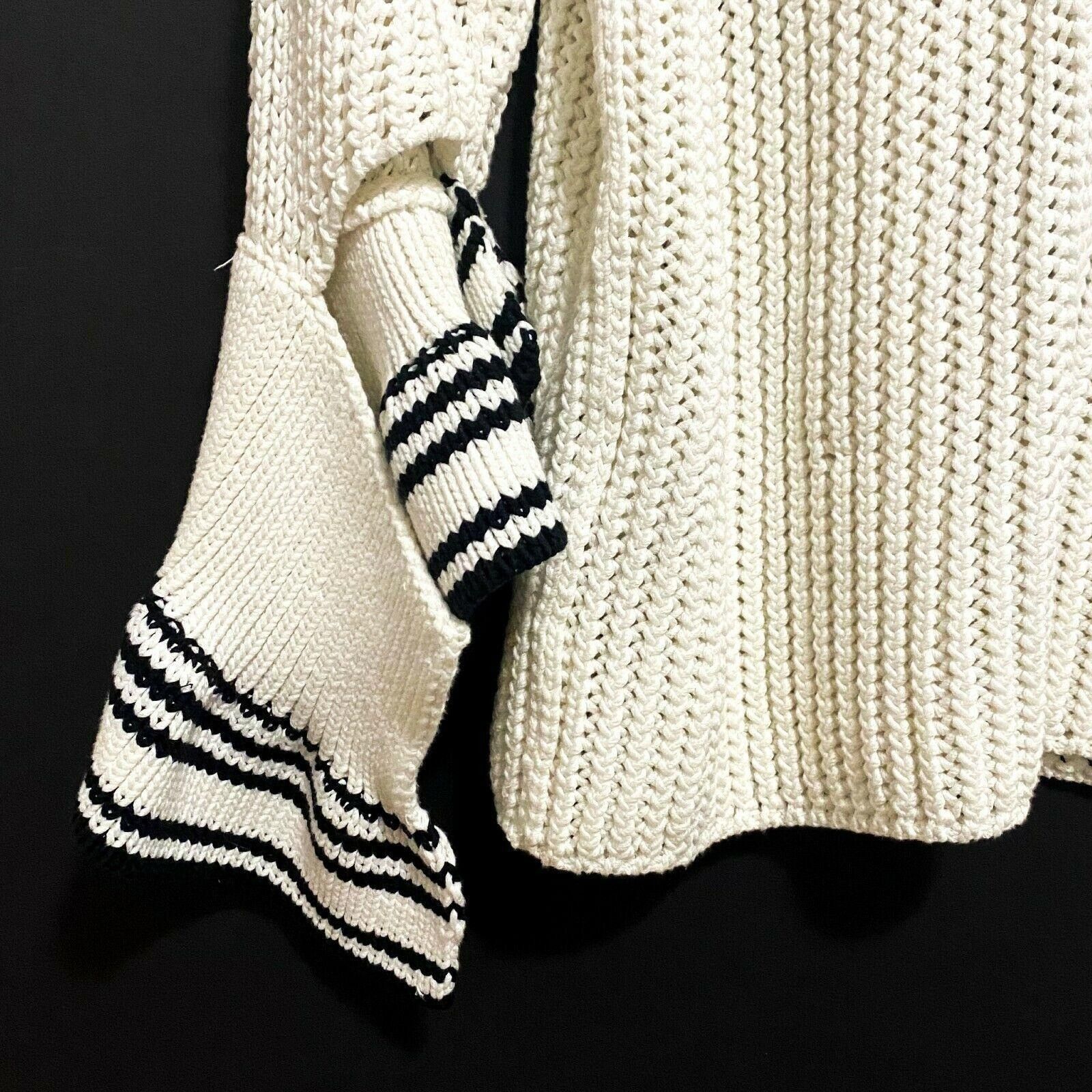 3.1 Phillip Lim 3.1 Phillip Lim Netted Cotton-Blend Sweater, Size XS, blac Size XS / US 0-2 / IT 36-38 - 6 Thumbnail