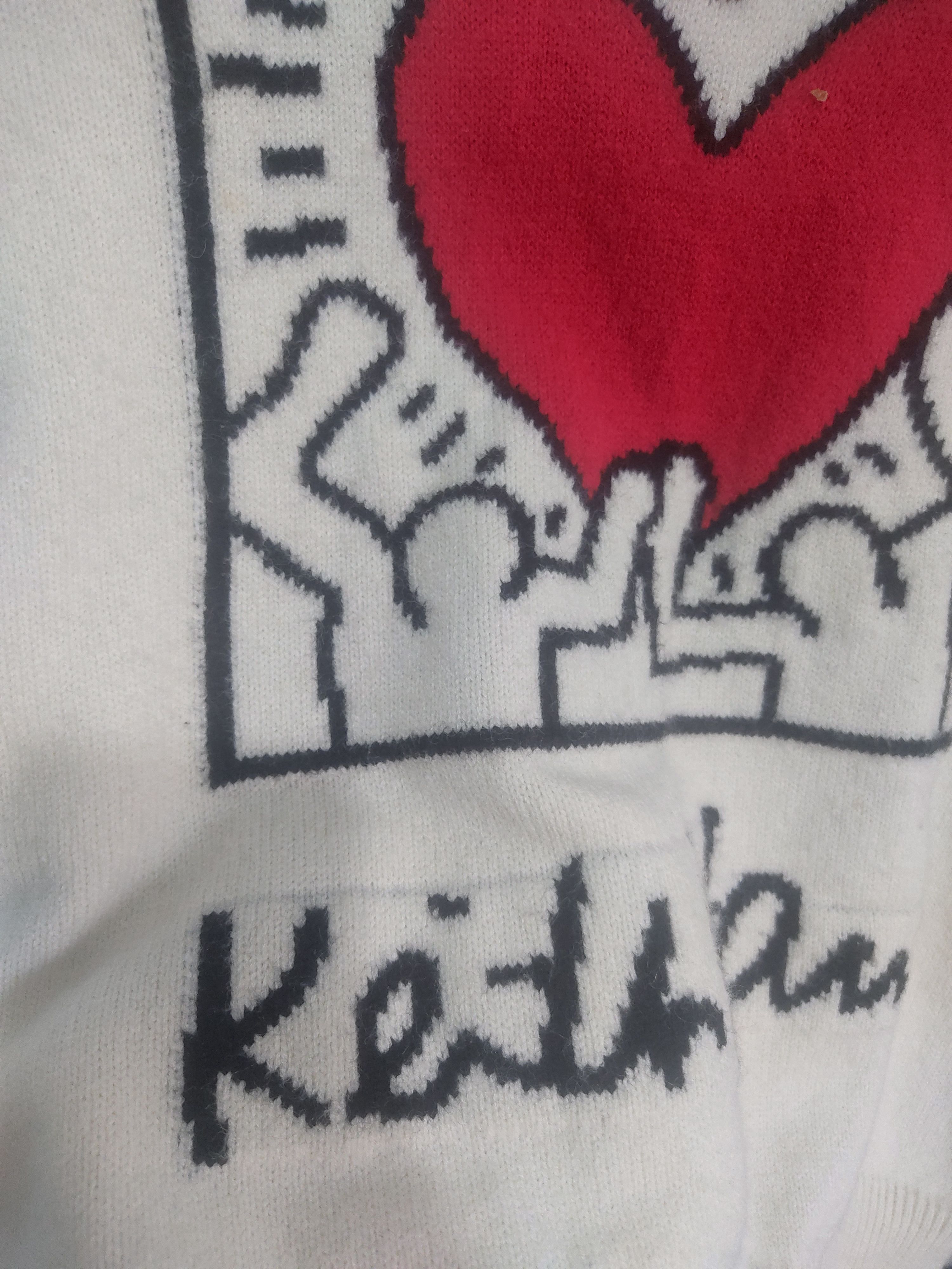 Knit keith haring