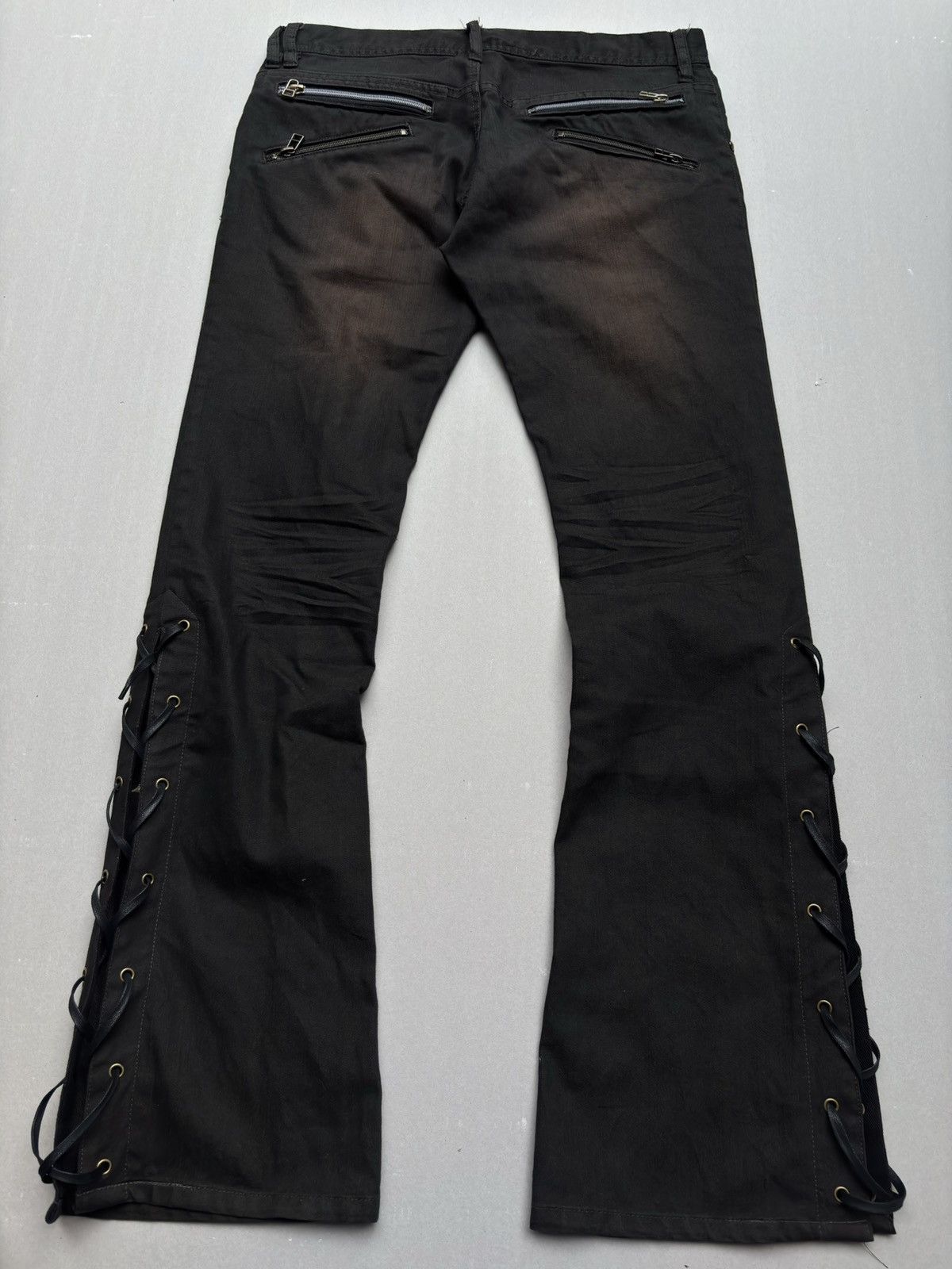 semanticdesign SEMANTIC DESIGN lace-up jeans Size US 29 - 4 Thumbnail