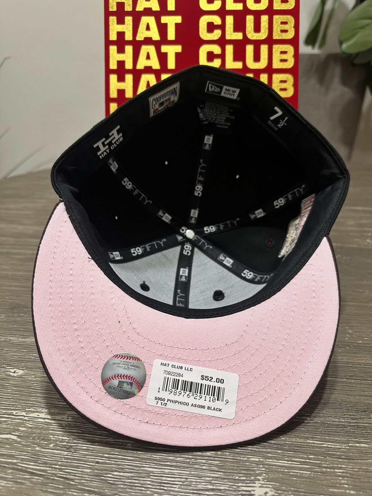 Hat Club × New Era Size 7 1/2- Hat Club Exclusive New Era Philadelphia Phillies Size ONE SIZE - 4 Thumbnail