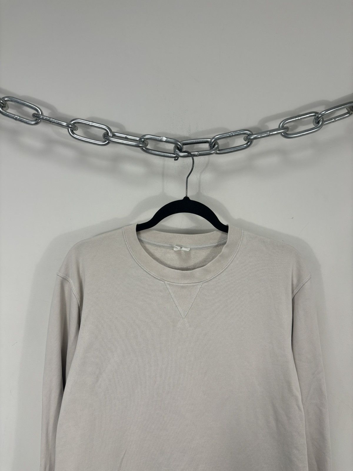Arket Arket Men’s Beige Classic 2011 Pullover Sweatshirt Size US M / EU 48-50 / 2 - 2 Thumbnail