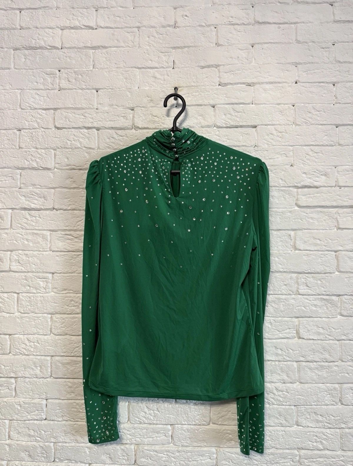 H&M × Paco Rabanne Paco Rabanne x HM Brand New Top Blouse With Rhinestones Sz M Size M / US 6-8 / IT 42-44 - 9 Thumbnail