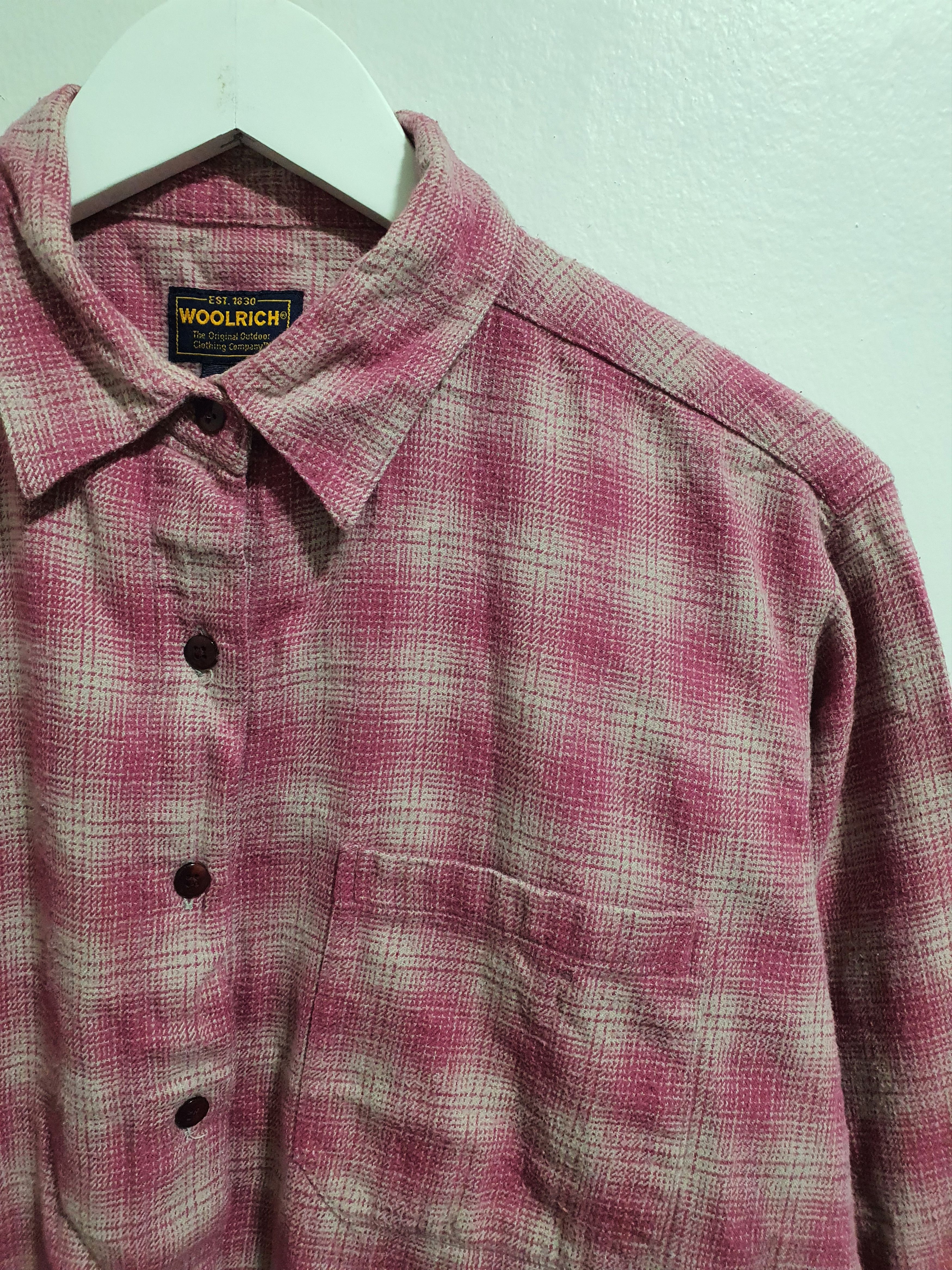Woolrich Woolen Mills WOOLRICH 23.5”/27” FLANNEL SHIRT Size US XL / EU 56 / 4 - 1 Thumbnail