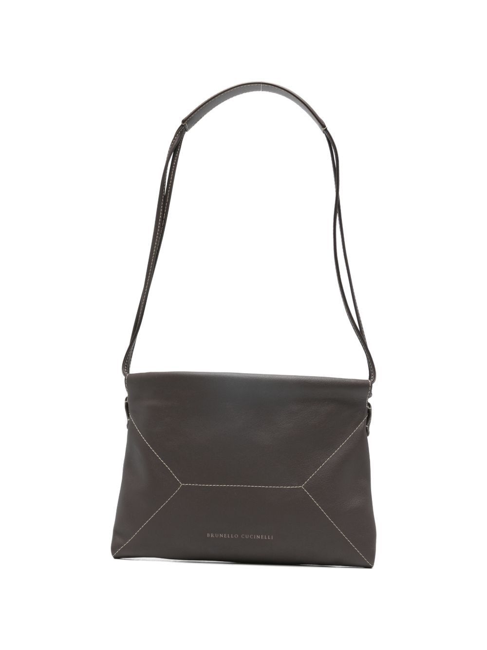 Brunello Cucinelli LEATHER SHOULDER BAG Size ONE SIZE - 1 Thumbnail