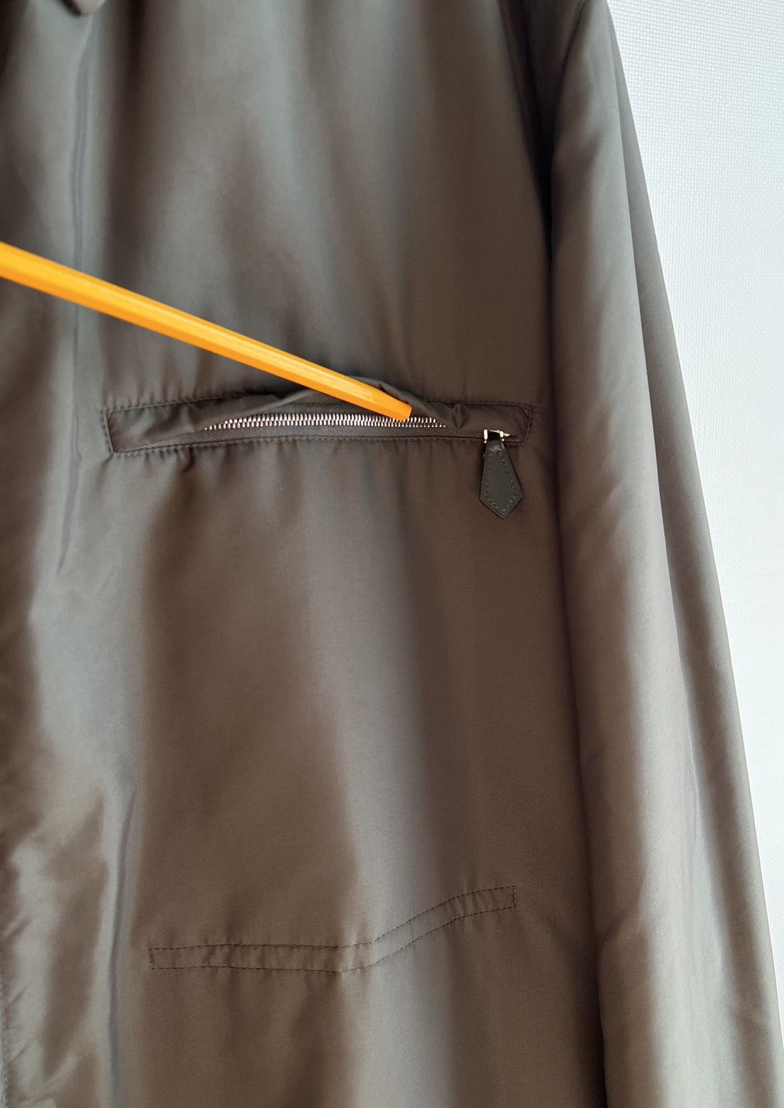 Hermes Vintage Hermes Nylon Cashmere Jacket Size US XL / EU 56 / 4 - 7 Thumbnail
