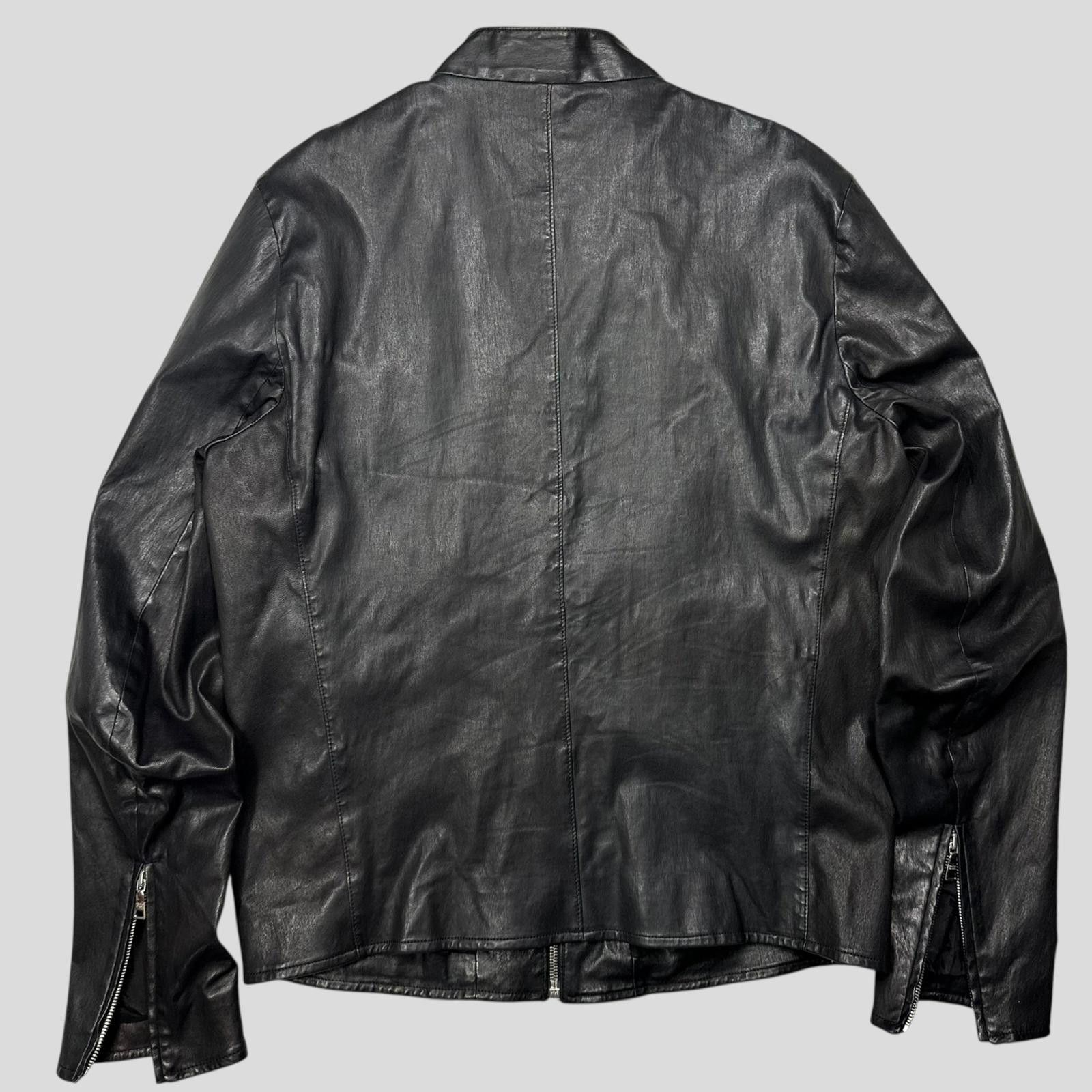 Prada Prada Milano 2013 Lambskin Leather Biker Pocket Jacket - L Size US L / EU 52-54 / 3 - 9 Thumbnail