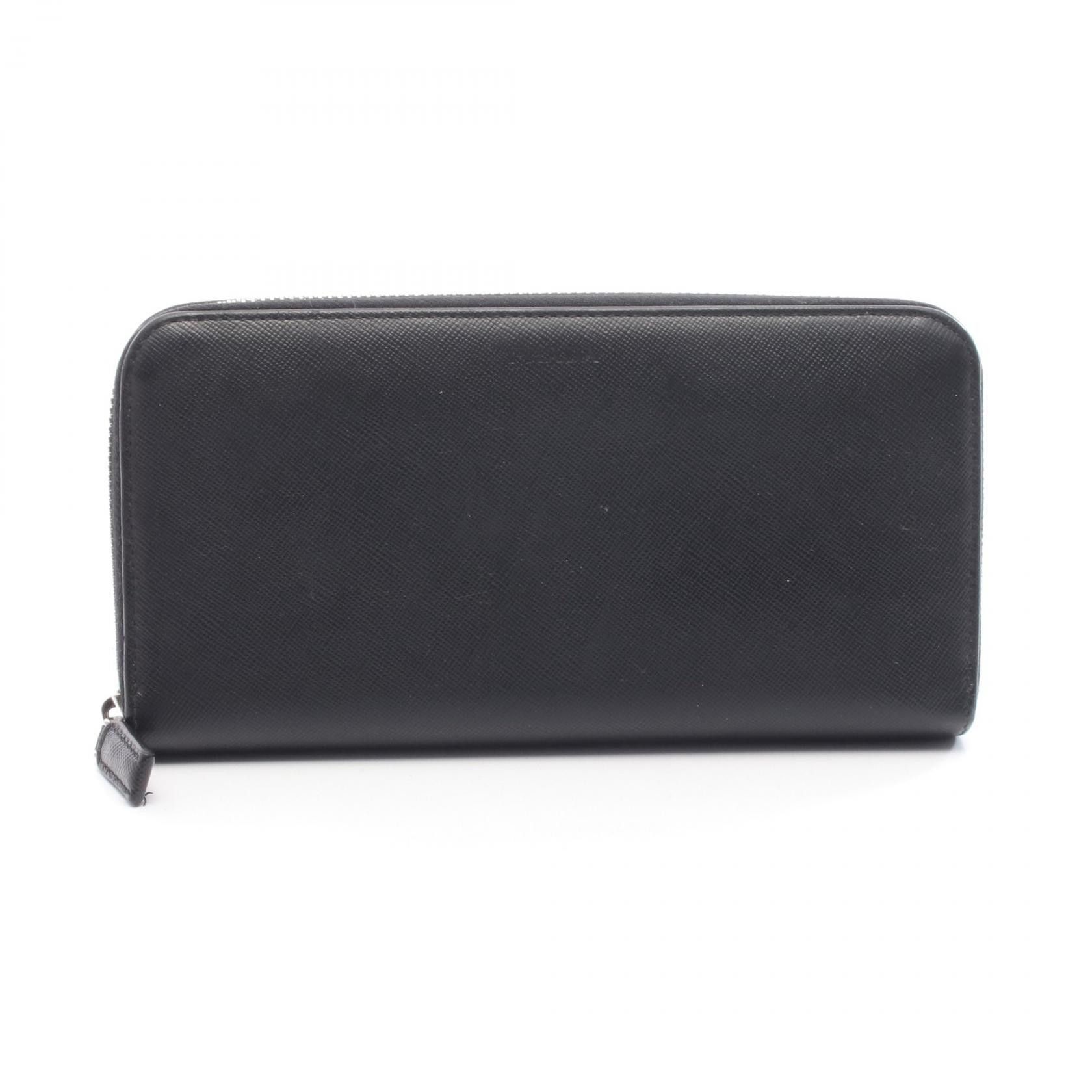 Prada Prada Prada Saffiano Long Zip Wallet Leather Long Wallet 2M1317 DUTY FREE for USA Size ONE SIZE - 1 Thumbnail