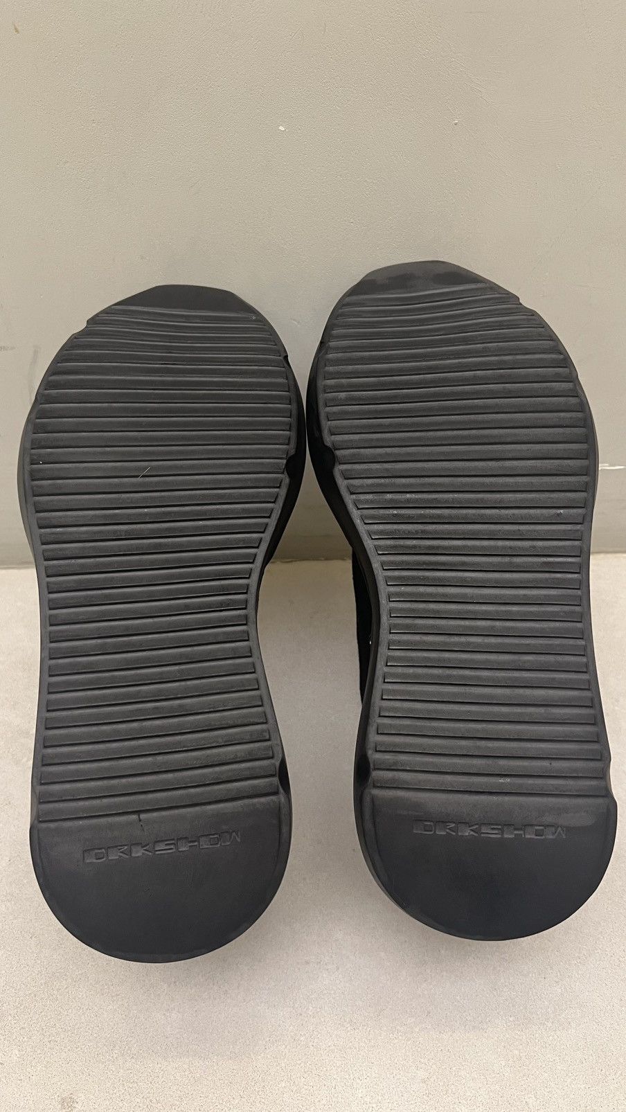 Rick Owens Rick owens drkshdw abstract low top sneaker ramones sz43 Size US 10 / EU 43 - 7 Thumbnail