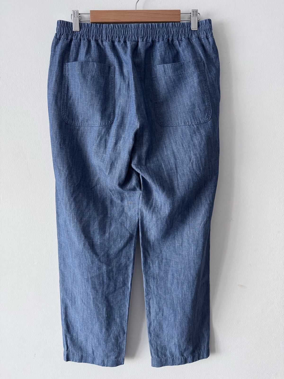 Loro Piana 🔥🔥 Loro Piana Blue Linen Pants Size US 30 / EU 46 - 2 Thumbnail
