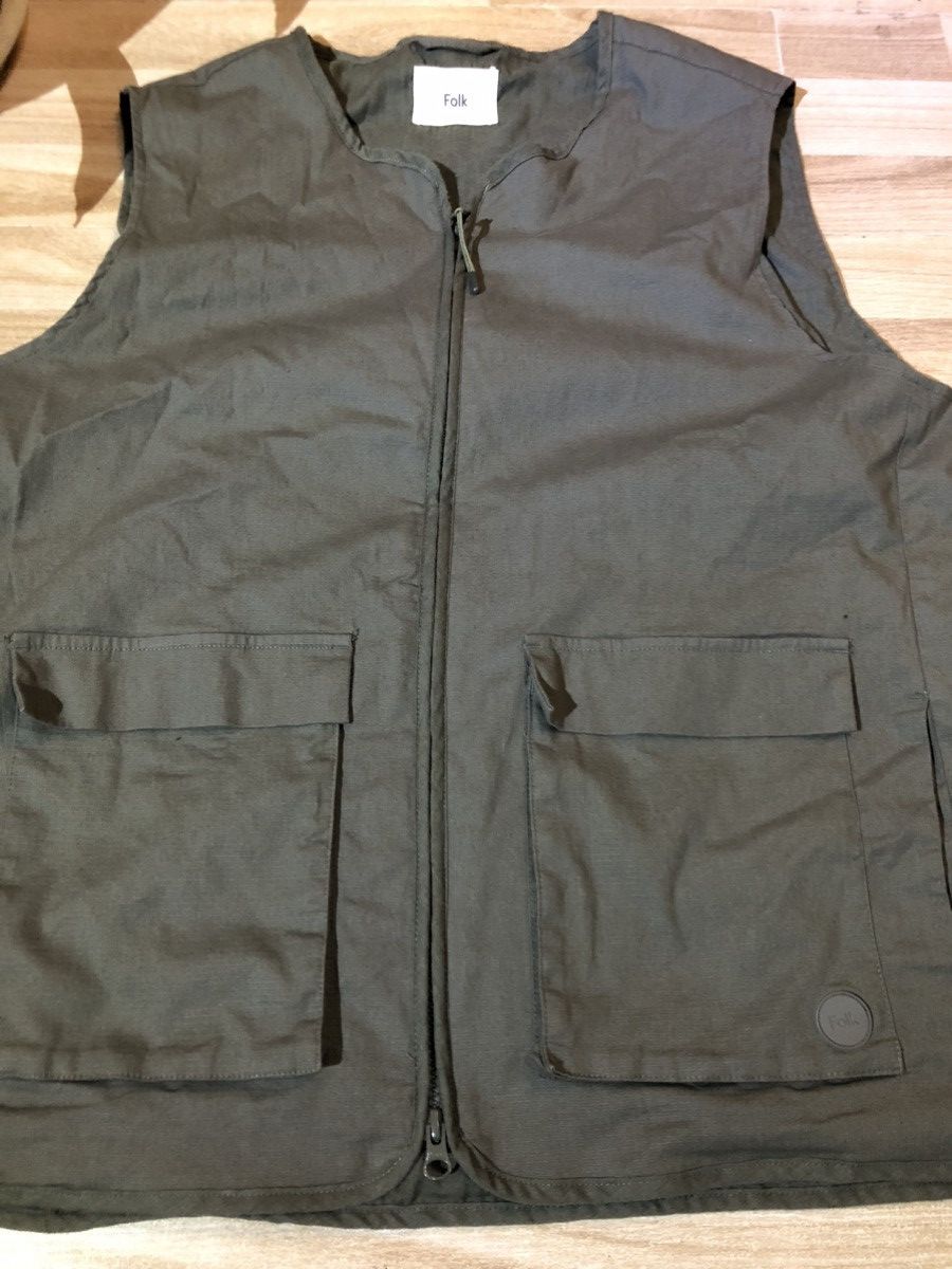 Folk Folk Grey Vest Size 5 Gilet Size US XL / EU 56 / 4 - 2 Thumbnail