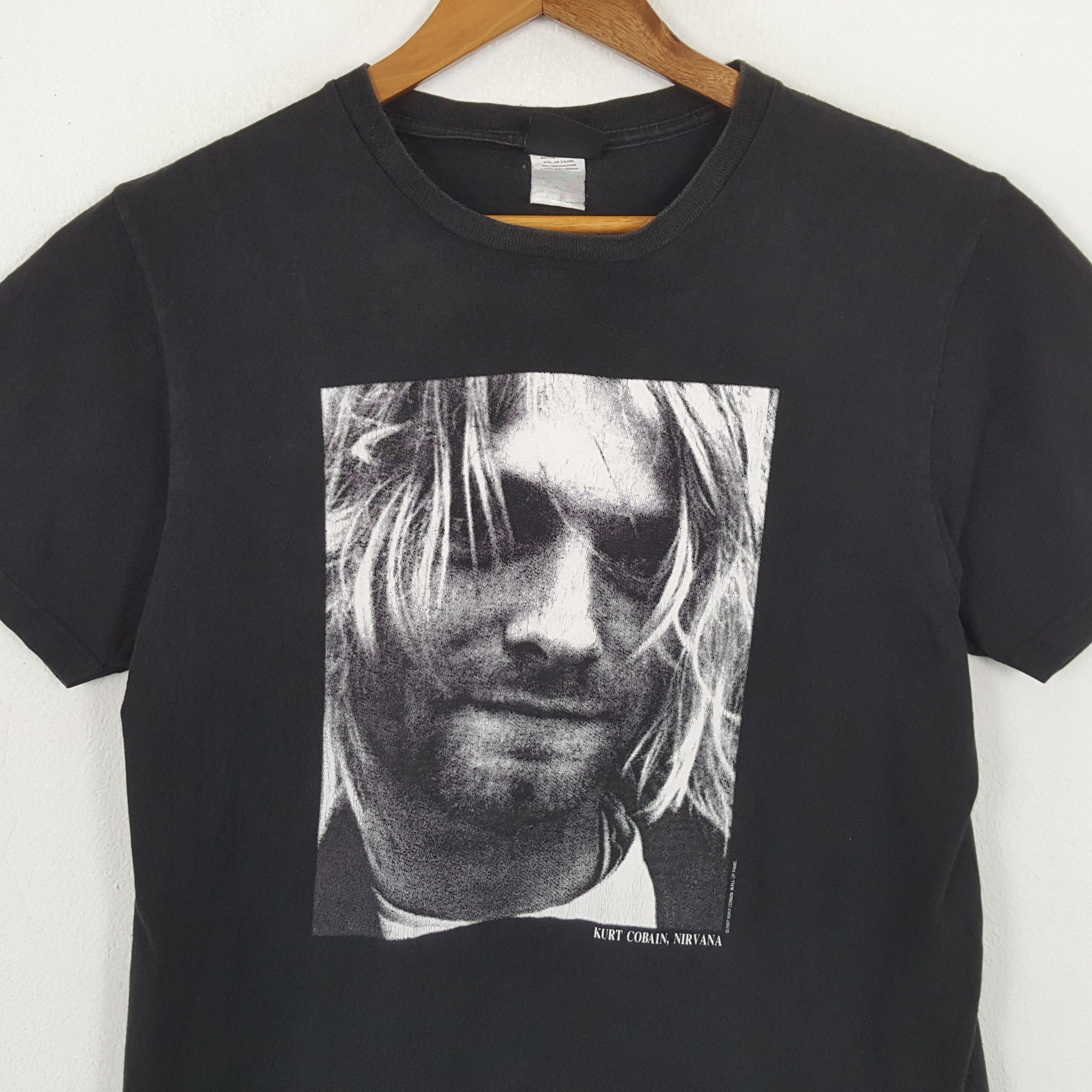 Nirvana × Vintage Vintage KURT CORBAIN NIRVANA American Rock Band T-Shirts Size US L / EU 52-54 / 3 - 2 Thumbnail
