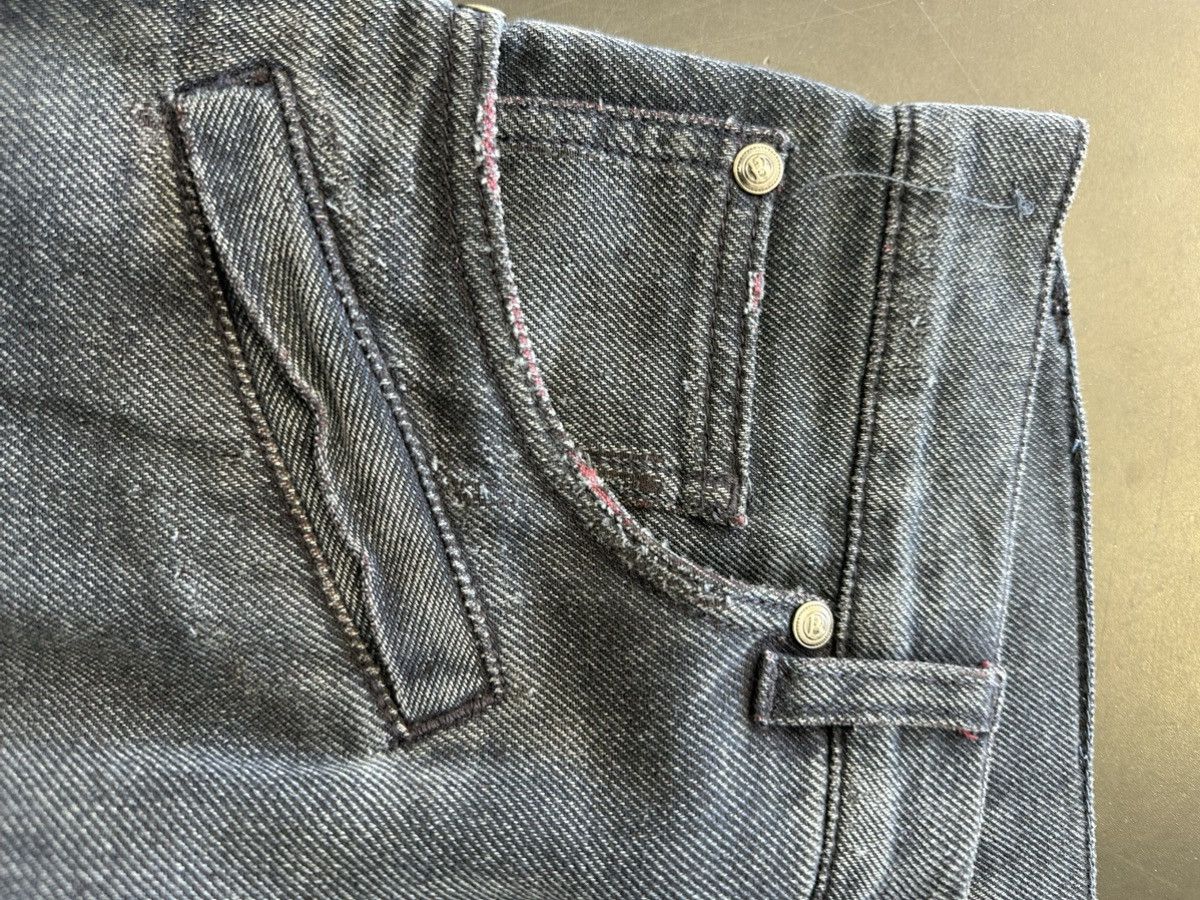 Pierre Balmain PIERRE BALMAIN BIKER MOTO MOTORCYCLE DENIM JEANS BLUE 33 Size US 33 - 8 Thumbnail