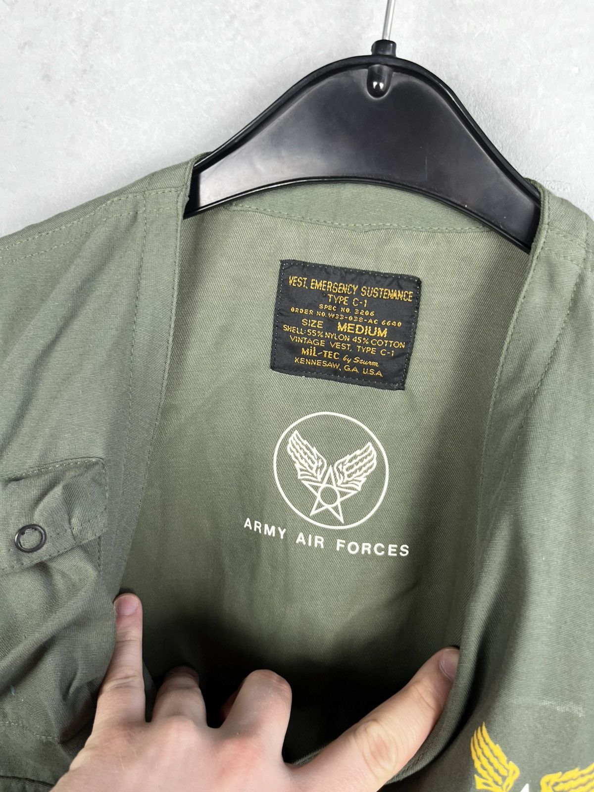 Vintage True vintage Military Emergency Sustenance Utility Vest Size US M / EU 48-50 / 2 - 8 Thumbnail
