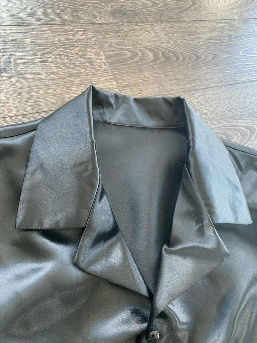 Designer × Handmade Handmade Black Button Up Shirt Size US M / EU 48-50 / 2 - 2 Thumbnail