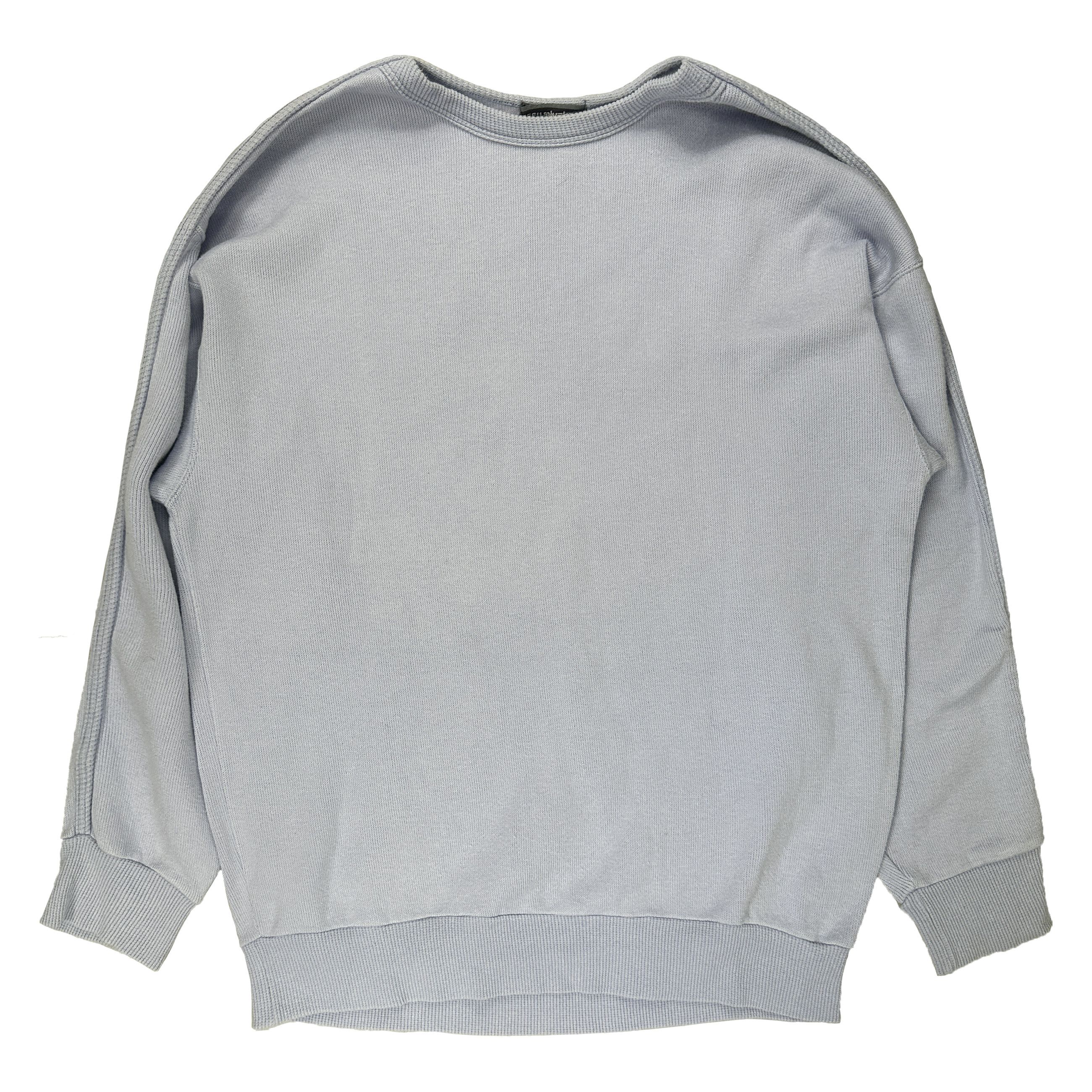 Issey Miyake 80's Lavender Back Logo Sweatshirt Size US L / EU 52-54 / 3 - 2 Thumbnail