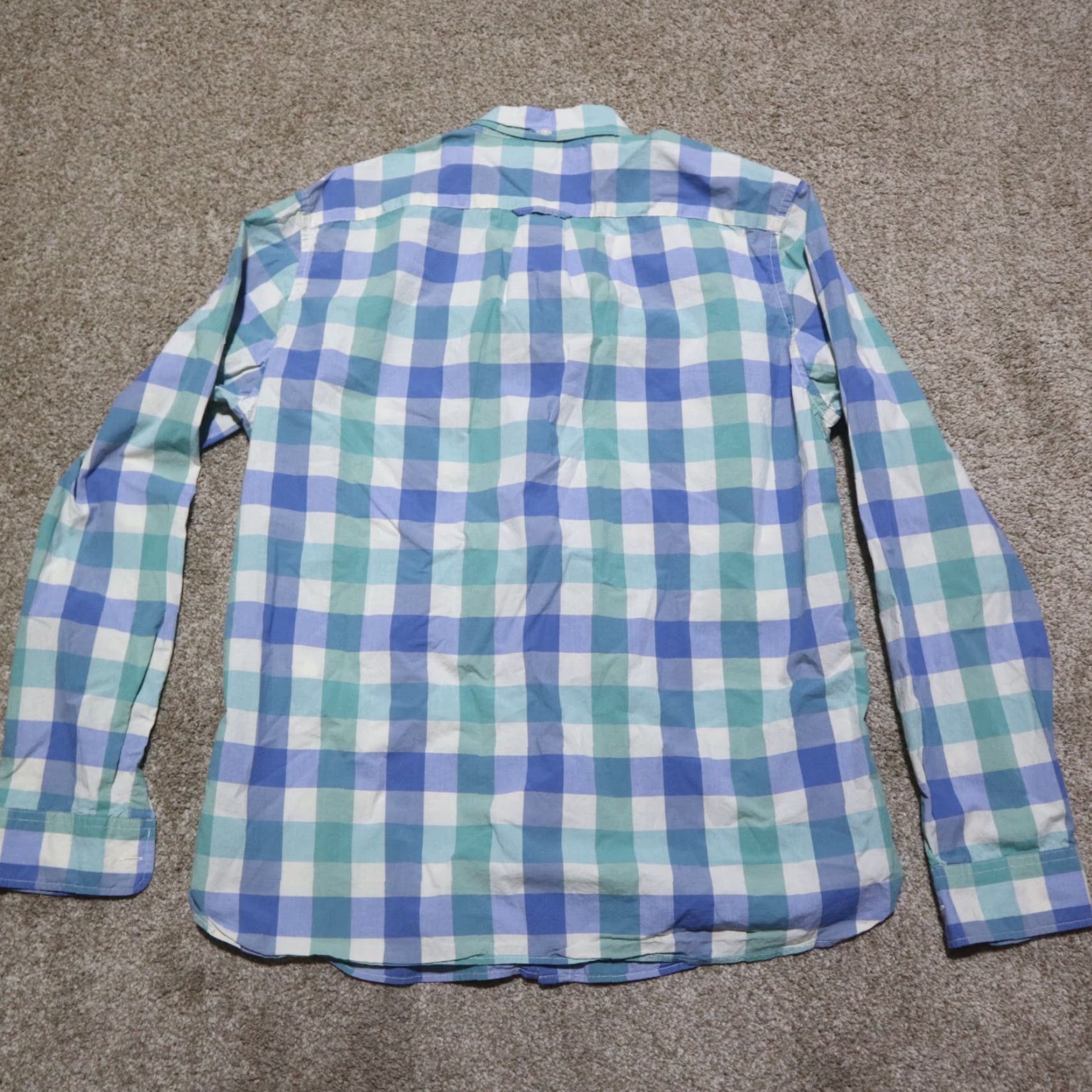 H&M H&M Shirt Plaid Button-Up Long Sleeve Adult M Multicolor Cotton Size US M / EU 48-50 / 2 - 8 Thumbnail