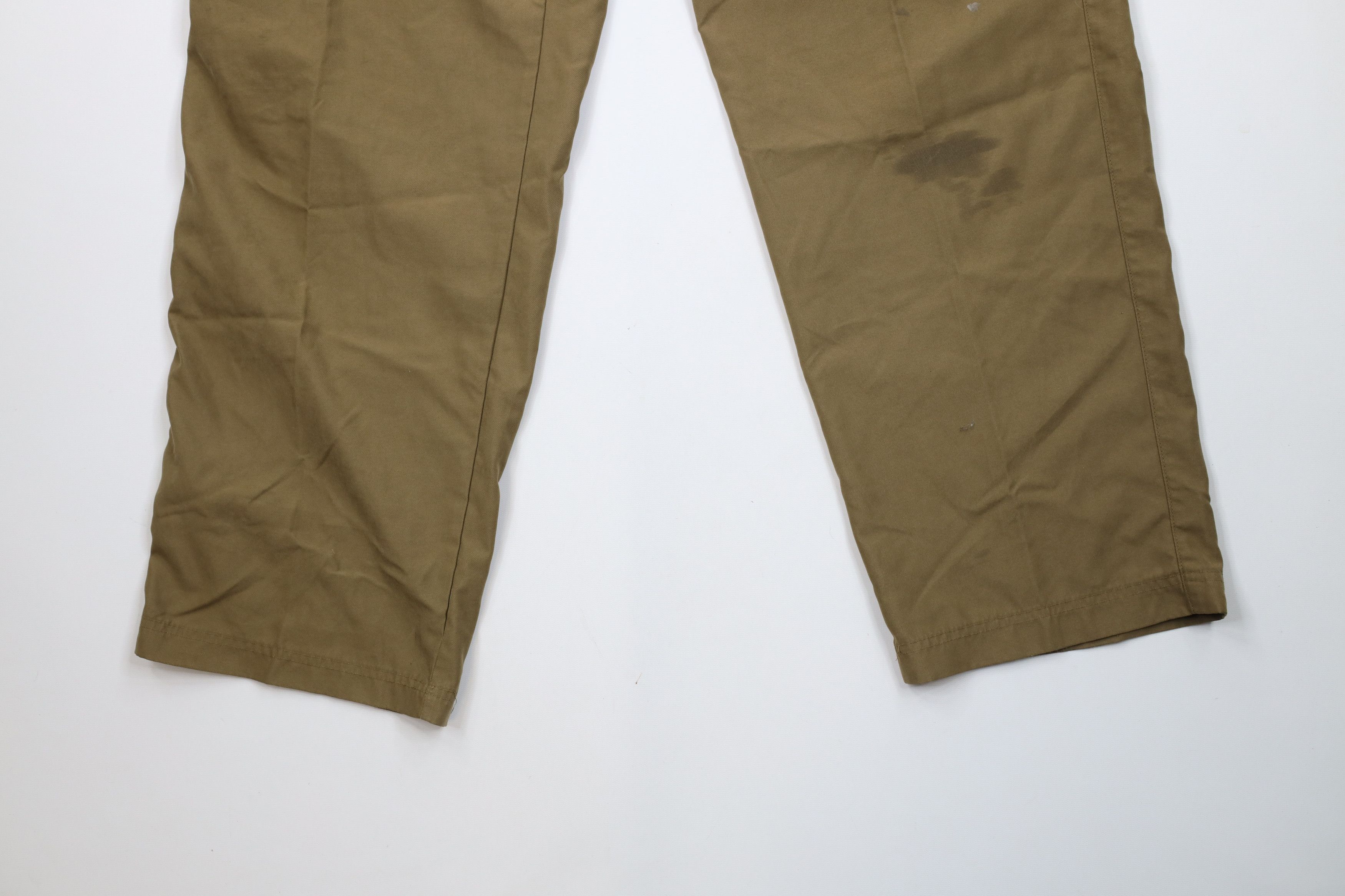 Columbia × Vintage Vintage Columbia Spell Out Wide Leg Microfiber Pants Brown Size US 40 / EU 56 - 4 Thumbnail