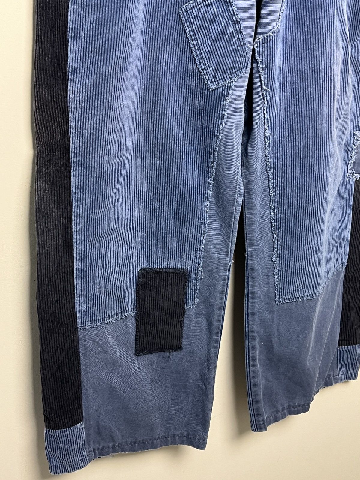 Giorgio Armani armani patchwork jumbo cord double knee pants kapital visvim Size US 32 / EU 48 - 11 Thumbnail