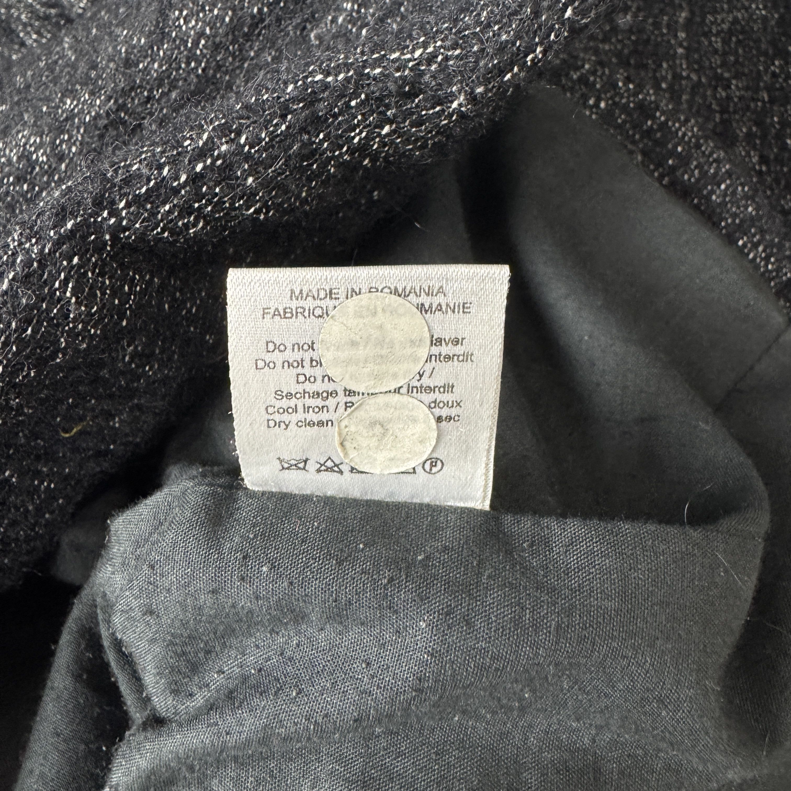 Iro IRO coat made of wool and alpaca with leather details Size XS / US 0-2 / IT 36-38 - 5 Thumbnail
