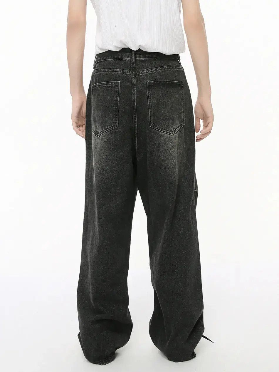 Japanese Brand Retro patchwork pocket high street jeans Size US 32 / EU 48 - 4 Thumbnail