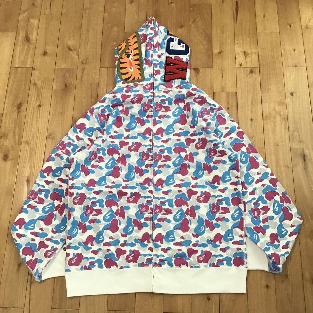 Bape 2024 🔥YOKOHAMA Store Camo🔥 BAPE shark full zip hoodie APE Size US XXL / EU 58 / 5 - 3 Thumbnail
