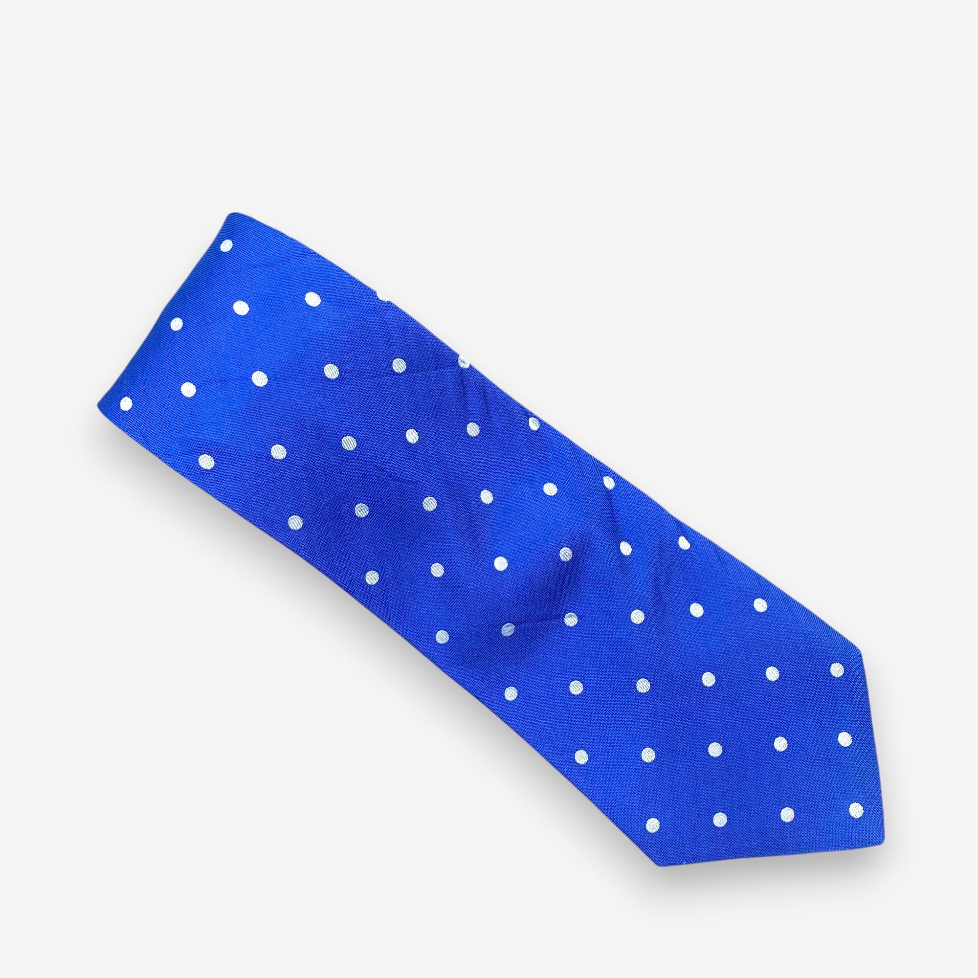 Drake's Vintage Drakes SILK Necktie Cravate Pure Silk Neck Tie Size ONE SIZE - 2 Thumbnail