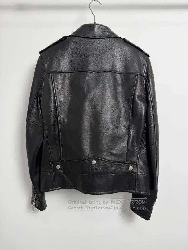 Saint Laurent Paris Saint Laurent Paris Black leather biker jacket Size US M / EU 48-50 / 2 - 2 Thumbnail
