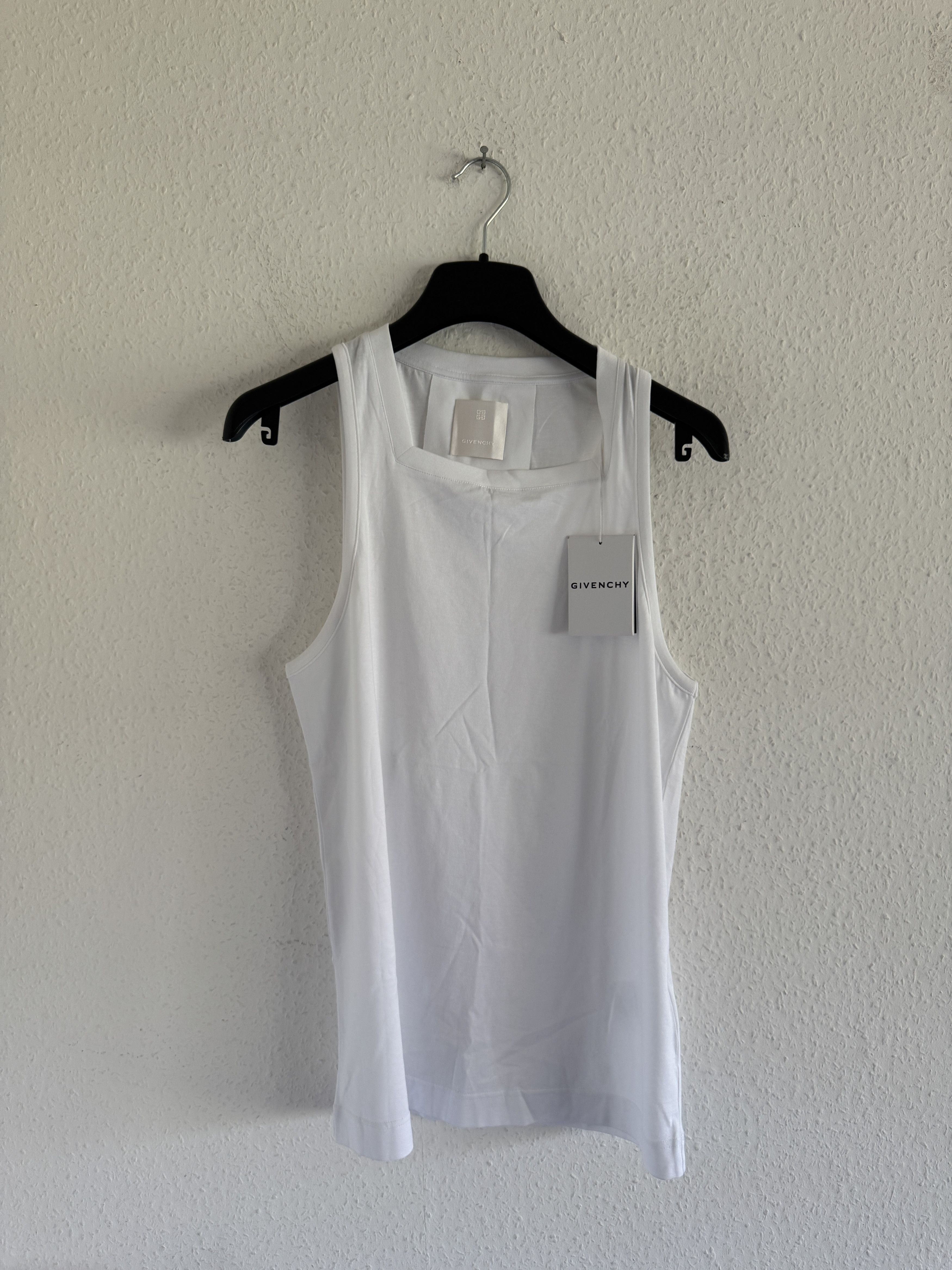 Givenchy White slim-fit tank top Size US XL / EU 56 / 4 - 1 Thumbnail